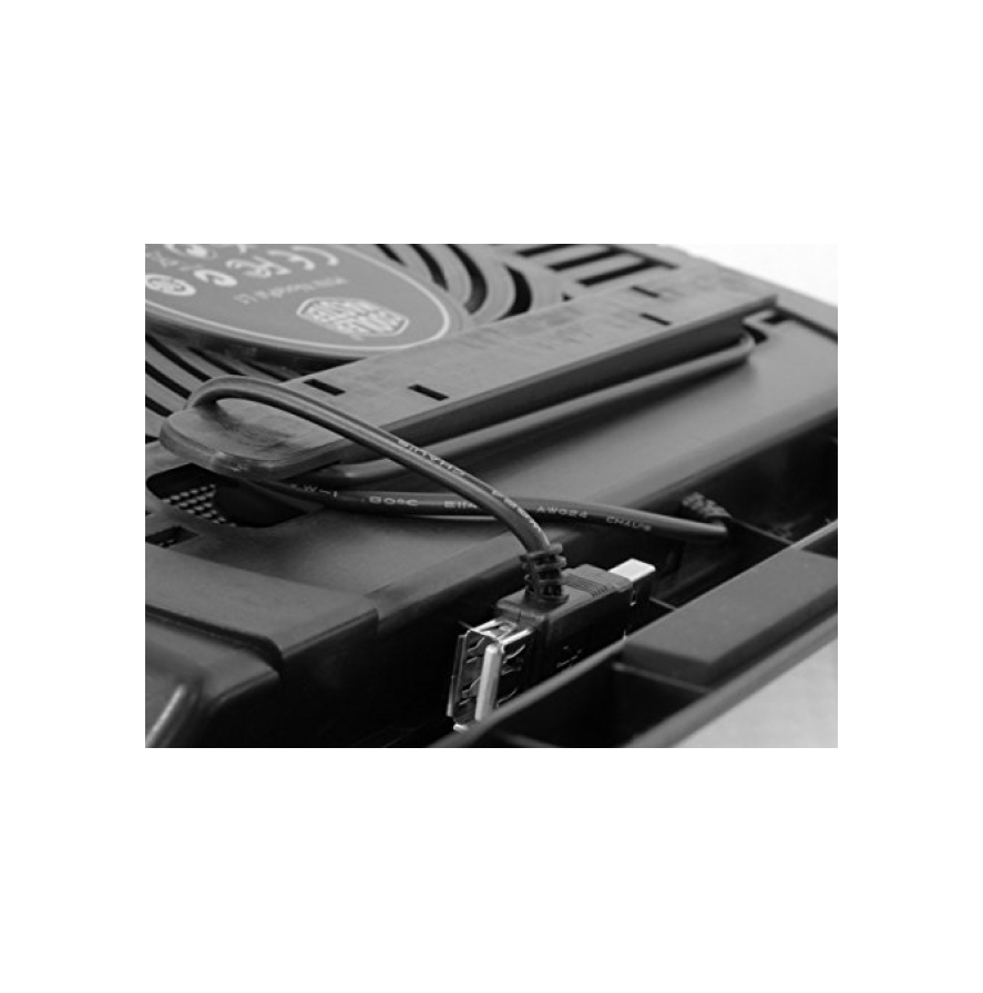 Cooler Master R9 NBC NPL1 GP CM Notepal L1 16cm Laptop Cooling Fan - Quiet USB-Powered Cooling Pad for Gaming & Office Use