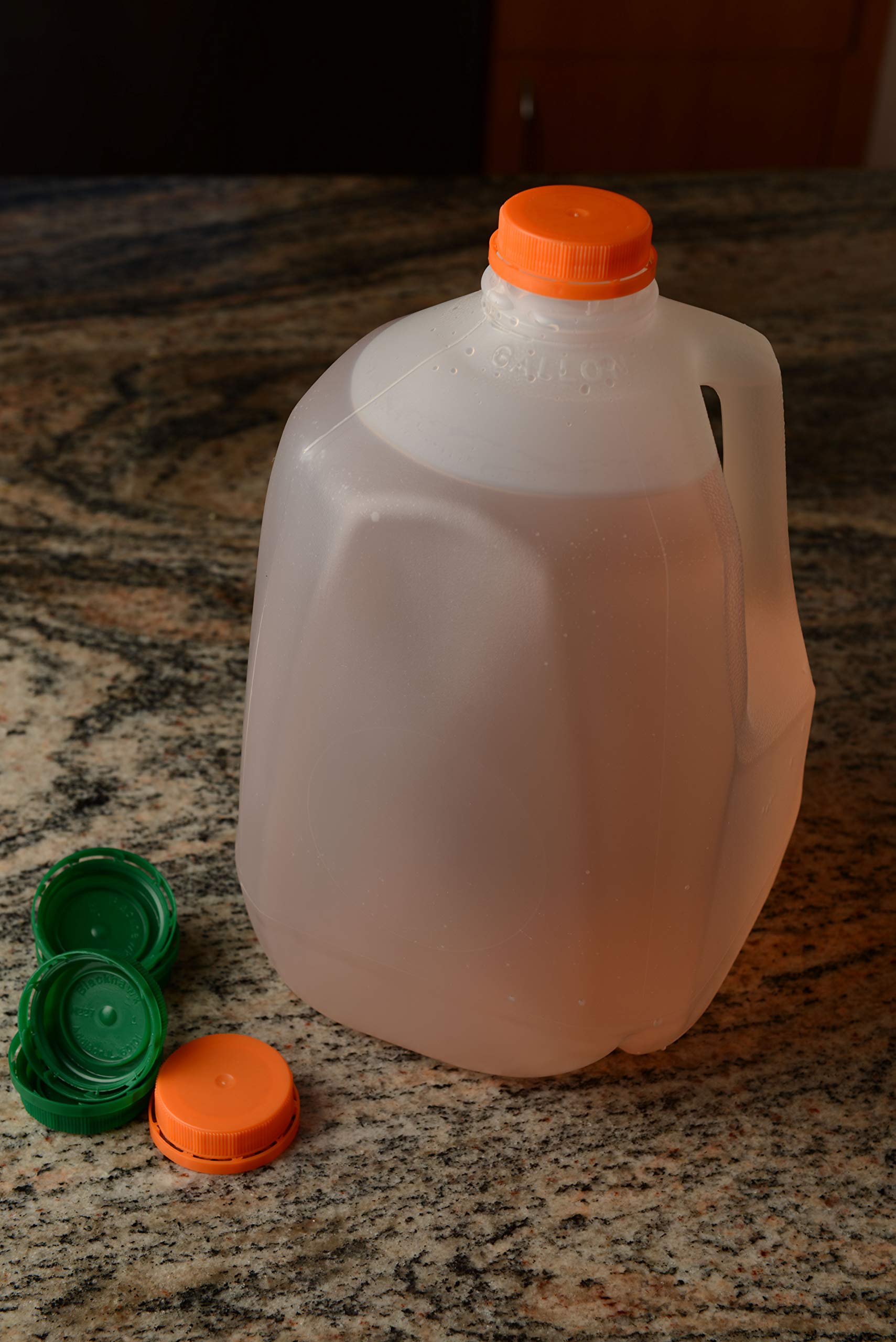 [30 Pack] 128oz Empty Plastic Gallon Juice Bottles with Tamper Evident Caps - BPA Free Smoothie & Beverage Containers for Juicing, Meal Prep, Picnics, Camping & Bulk Liquid Storage - EcoQuality Reusable Food Grade Containers