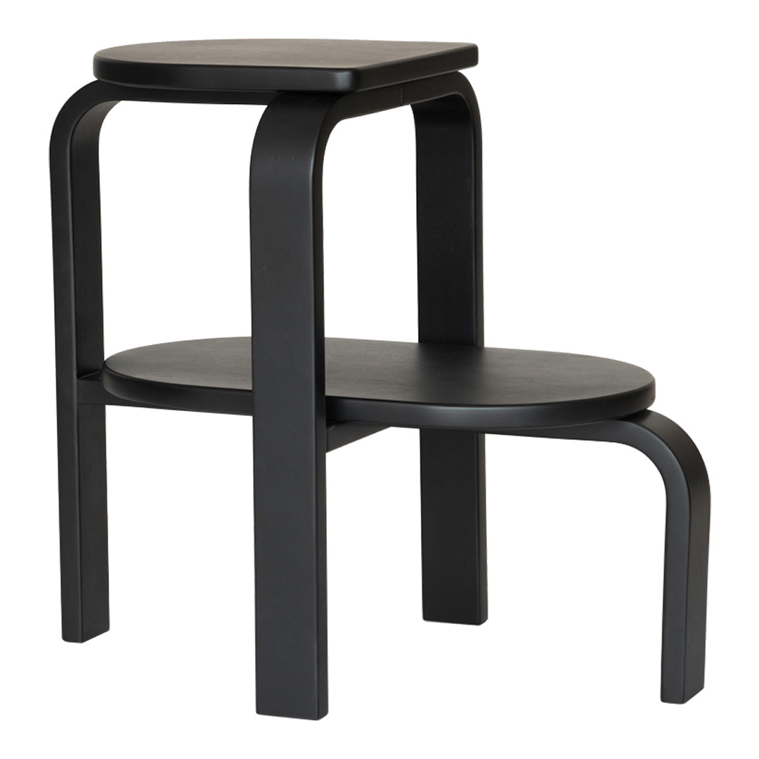 Lightweight & Foldable Step Stool with Non-Slip Surface - Adjustable 2-Step Ladder for Home, Kitchen, Bathroom & Office Use - Perfect for Reaching High Shelves, Cleaning & Organizing