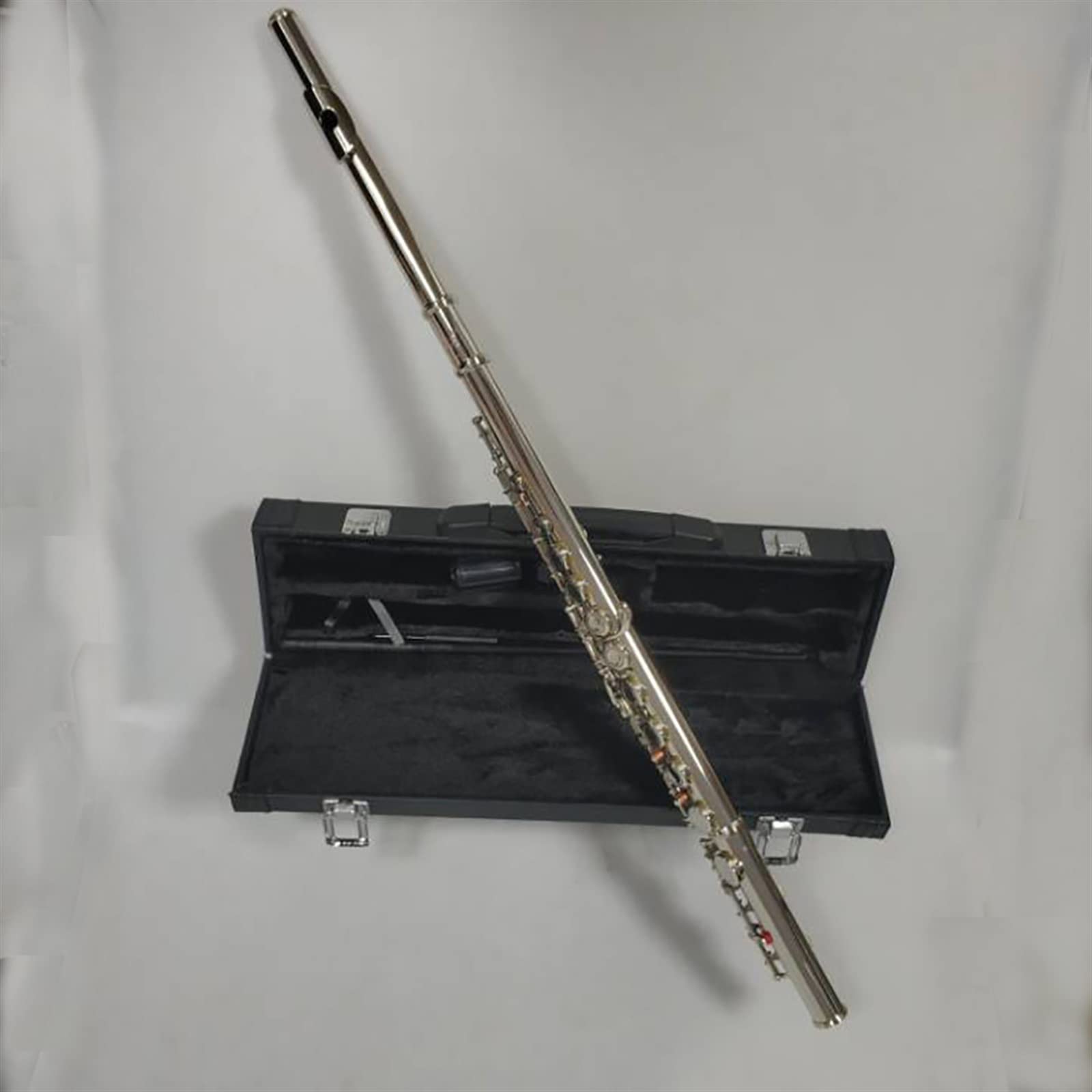 Professional Silver Closed Hole C Key 16-Hole Flute - Beginner Wind Instrument for Music Practice, Band Performance & Solo Play | PECY Musique À Vent