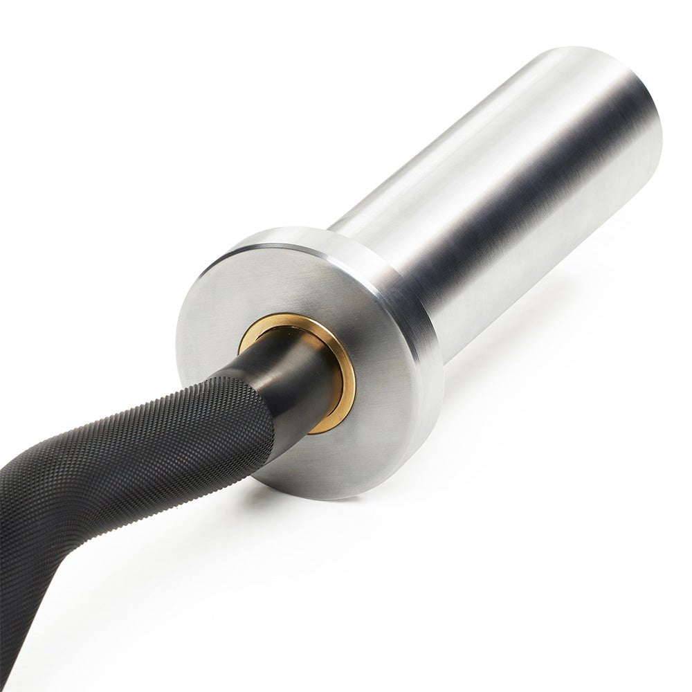 Nike Strength Curl Bar - 10kg Olympic Weightlifting Bar for Home Gym & Strength Training | Perfect for Bicep Curls, Triceps Workouts & Full-Body Exercises