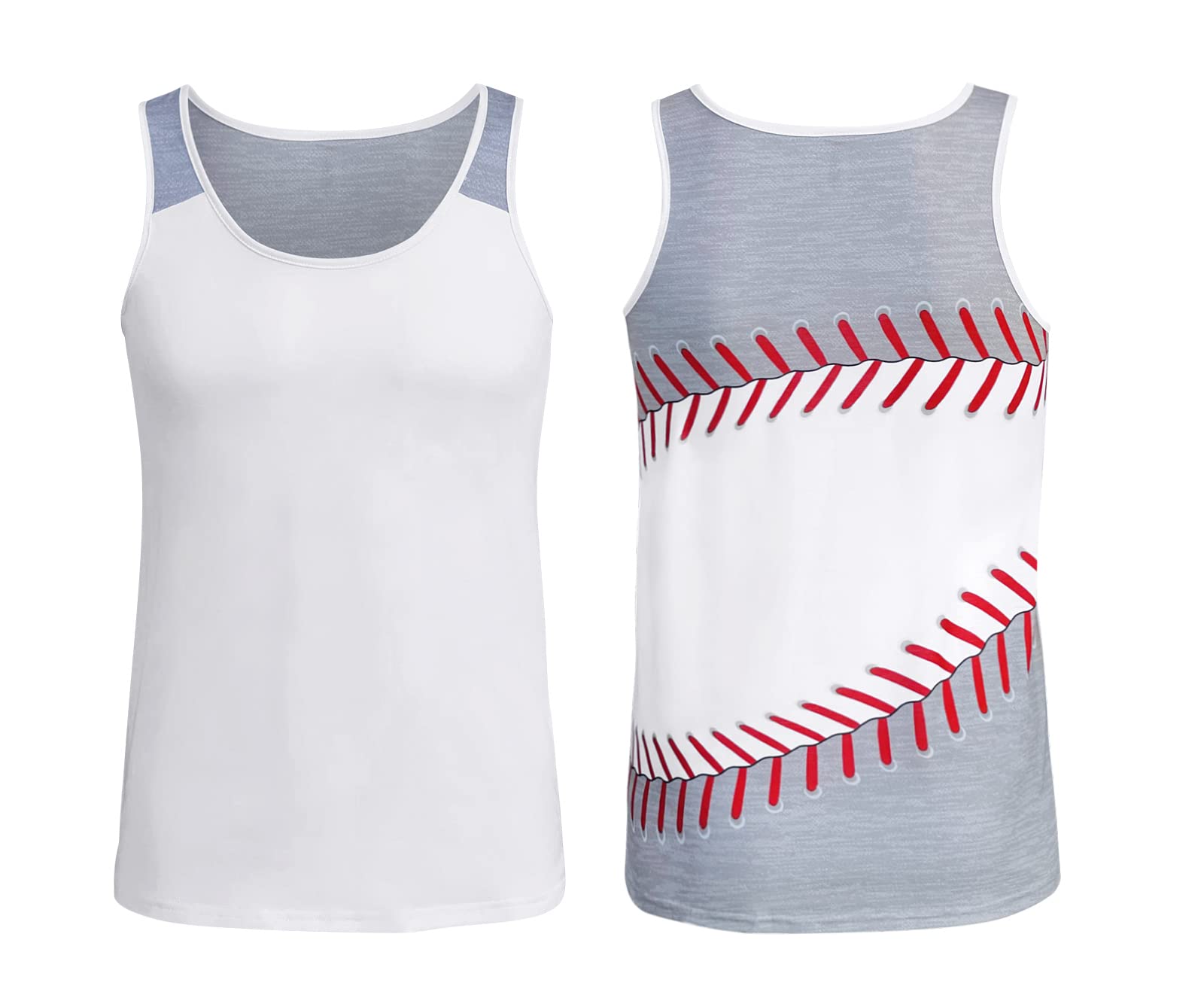 ILTEX Sports Tank Tops for Women - Breathable Athletic Shirts for Baseball, Softball, Basketball, Soccer & Volleyball Fans - Perfect for Game Day, Workouts & Casual Wear