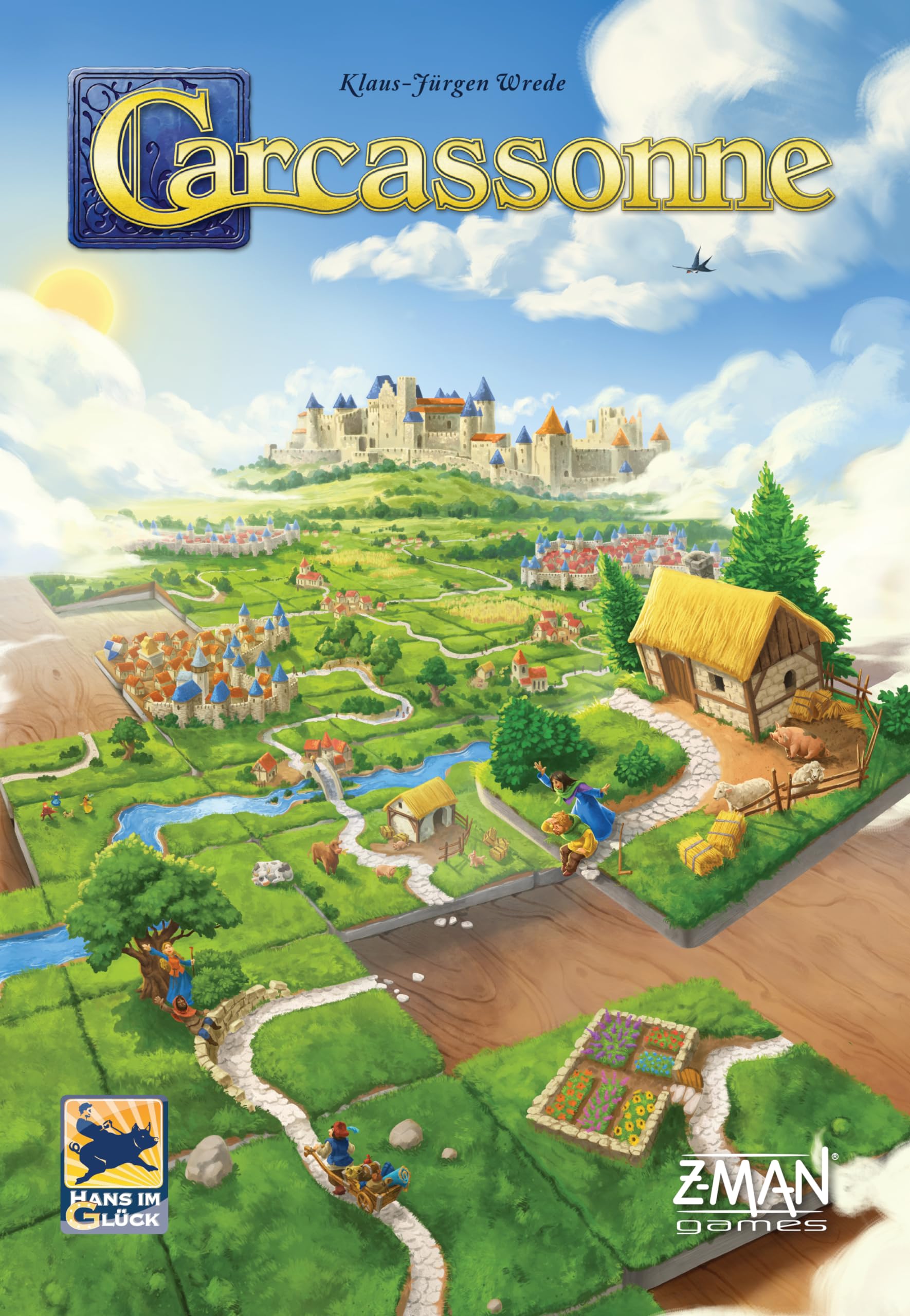 Carcassonne Strategy Board Game for Adults & Family | Medieval Adventure Game for 2-5 Players Ages 7+ | Z-Man Games | Perfect for Game Nights & Family Gatherings