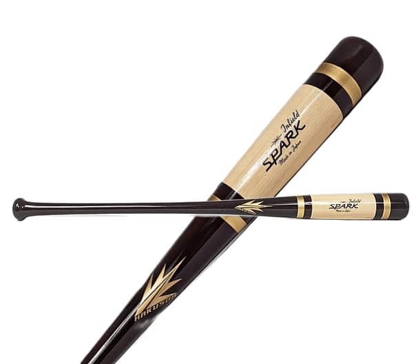 Premium Japanese Wood Fungo Bat for Baseball & Softball Coaches - Handcrafted Training Bat for Field Practice, Batting Drills & Team Training Sessions