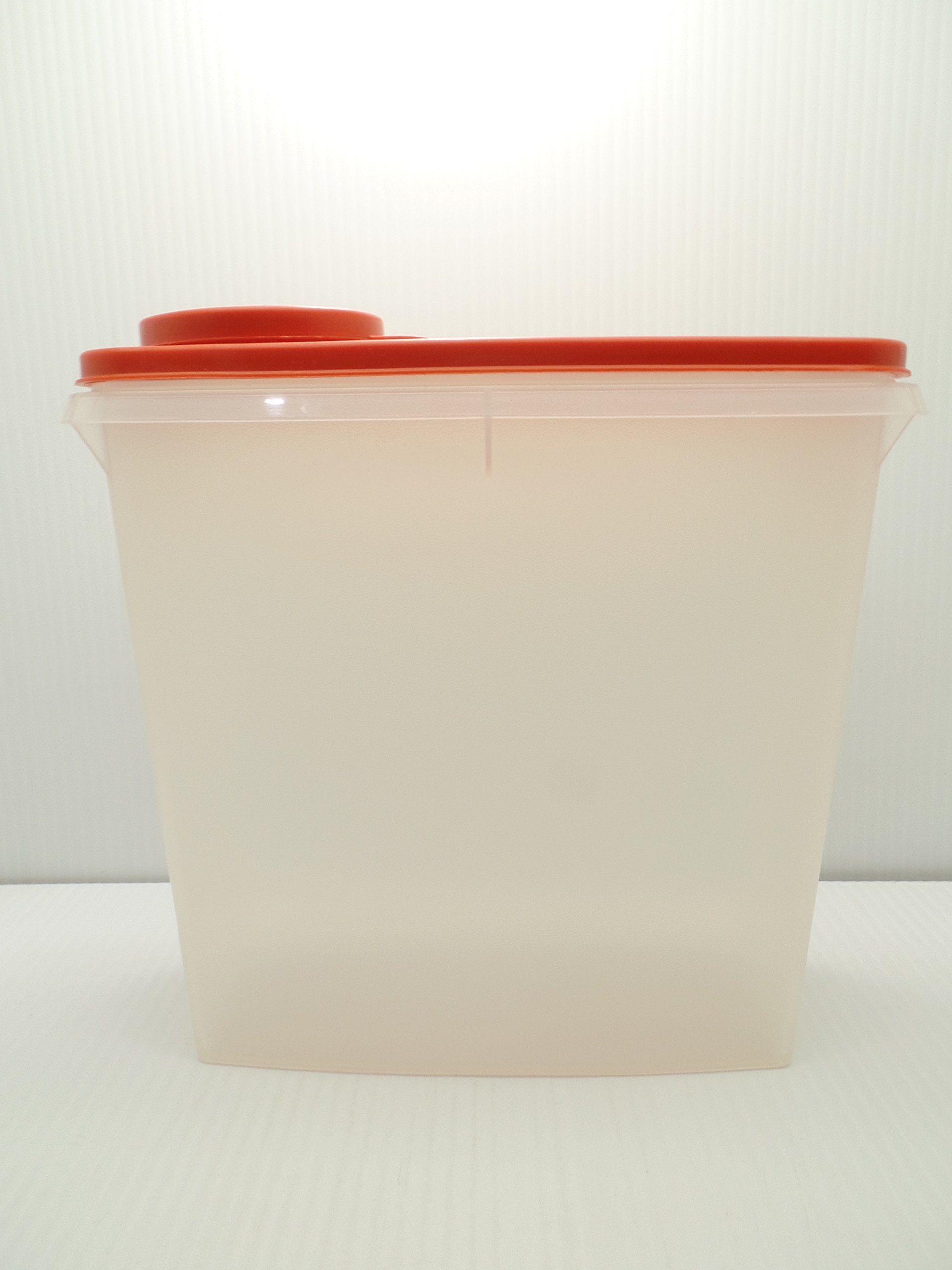 Tupperware Cereal Storage Container with Red Seal – Airtight Food Saver for Breakfast Cereal, Snacks & Dry Goods – Perfect for Kitchen Pantry Organization