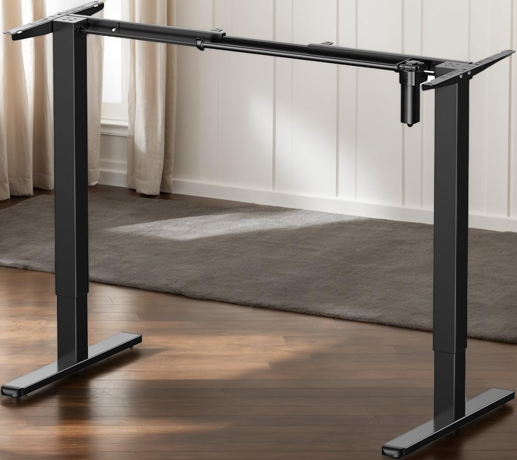 ErGear Electric Standing Desk Frame - 4 Memory Height Settings, Adjustable Table Legs up to 47.2