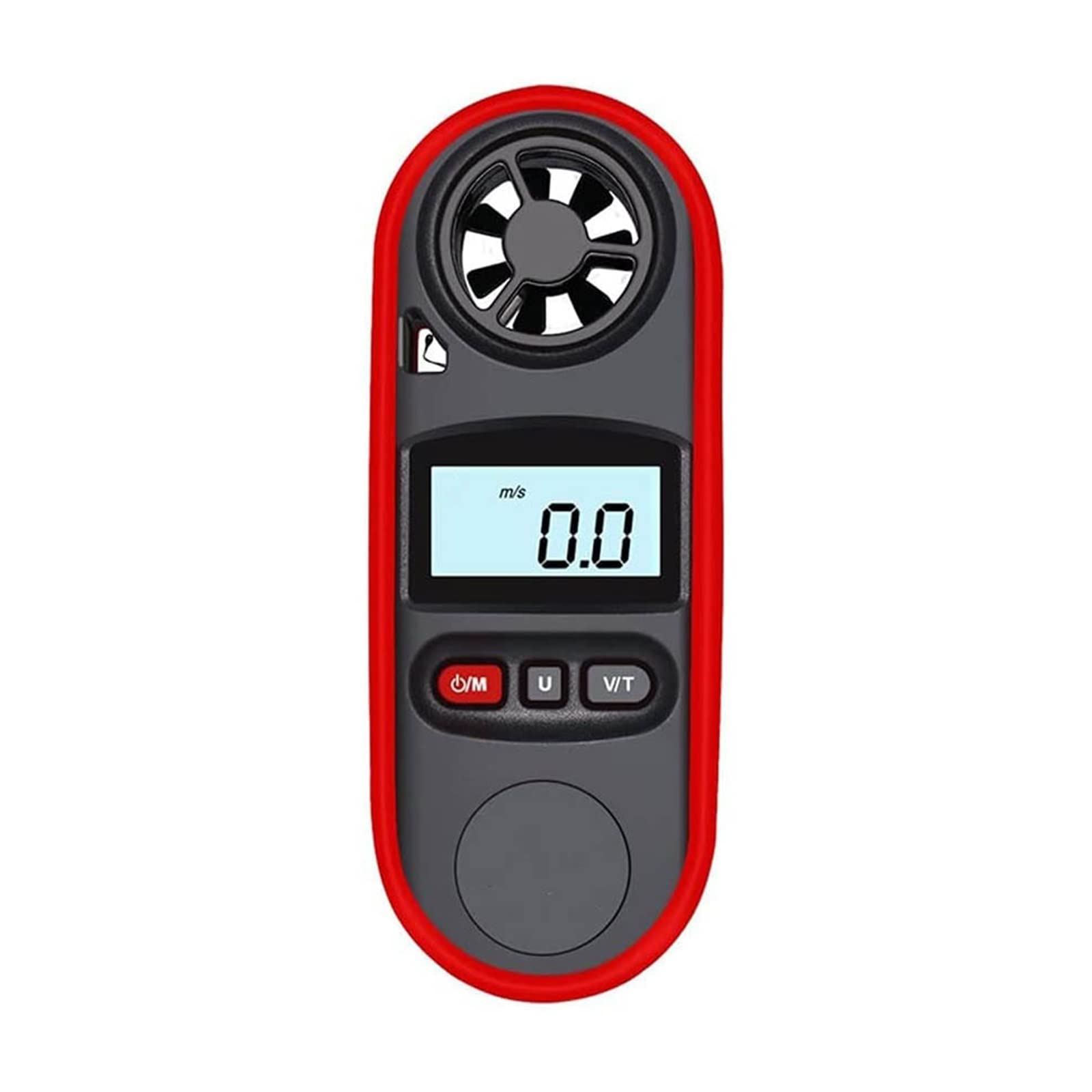 **Digital Anemometer - Handheld Wind Speed Meter with LCD Display, Wireless Air Flow Velocity Gauge & Thermometer for Windsurfing, Kite Flying, Sailing, Surfing, Fishing - Outdoor Weather Measurement Tool**