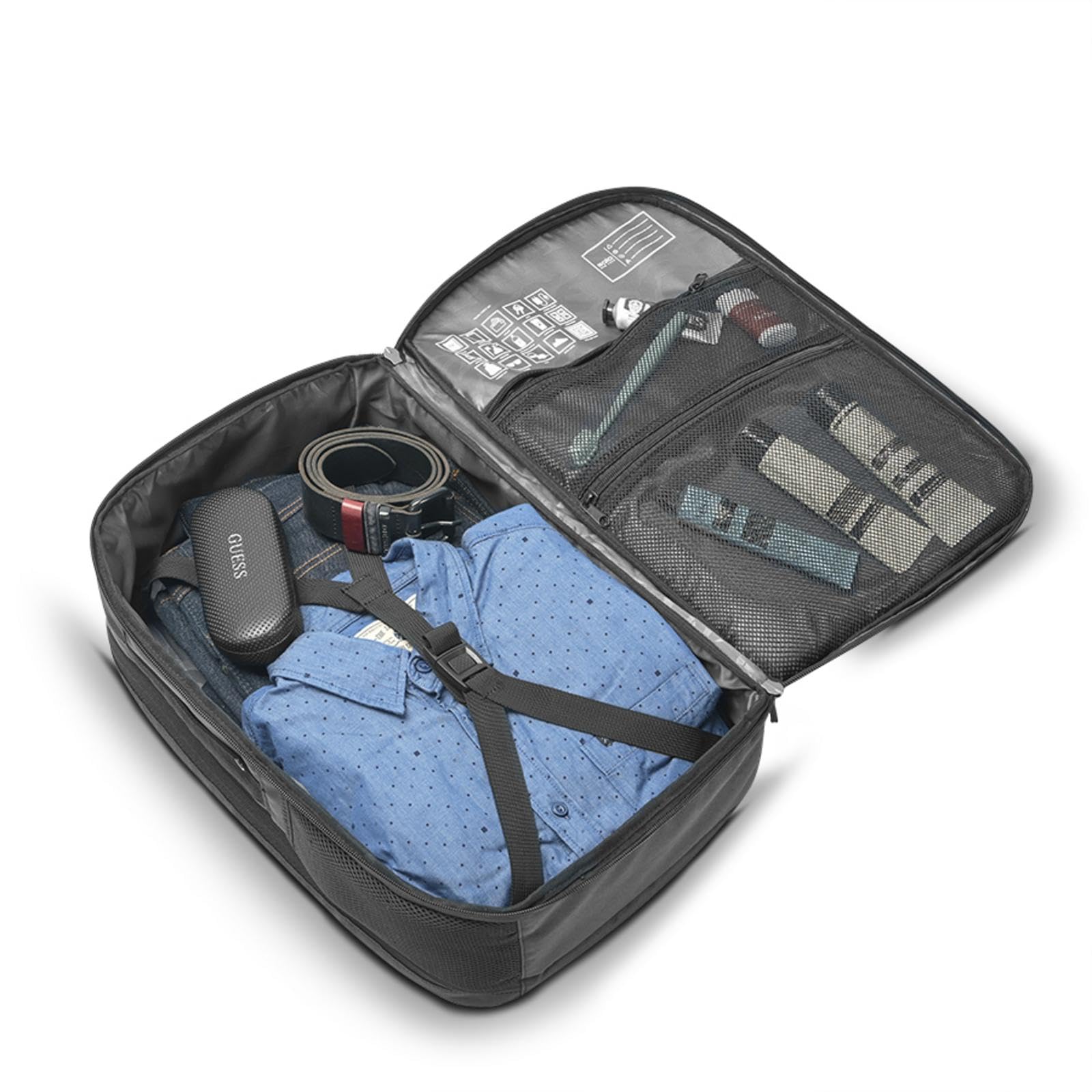 Solo New York Grand Travel TSA Backpack - Black Recycled Laptop Backpack for 17.3
