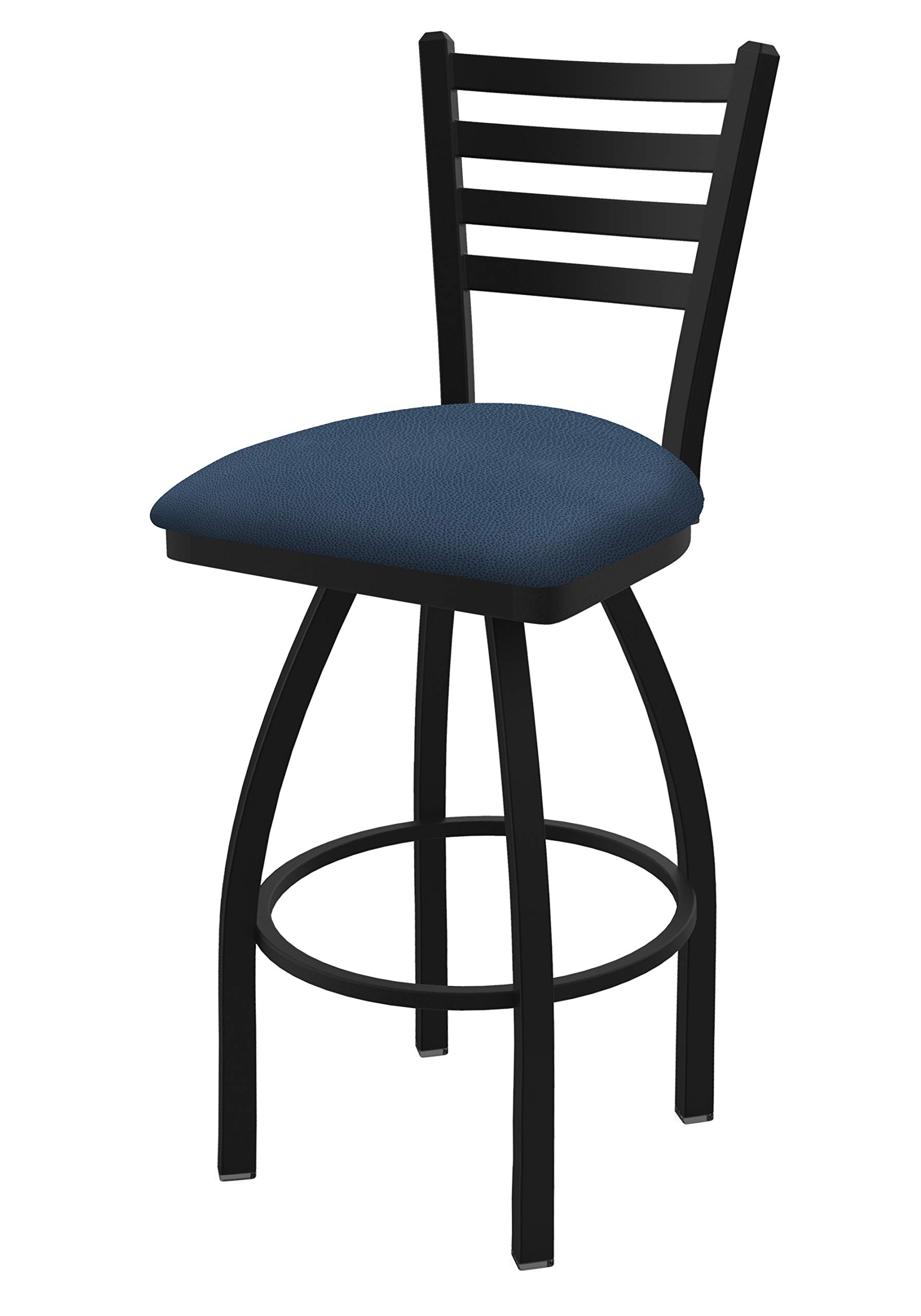 Holland Bar Stool Co. 410 Jackie Bar Stool - 30 Inch Height, Rein Bay Fabric - Modern Counter Height Stool for Kitchen Island, Breakfast Bar & Home Decor