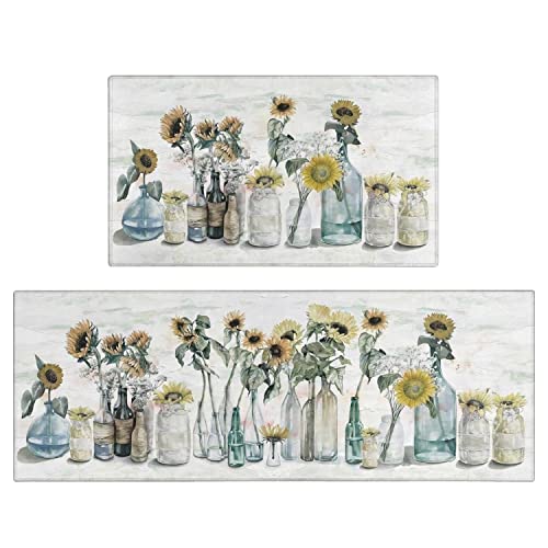 1 Sunflowers Mason Jar