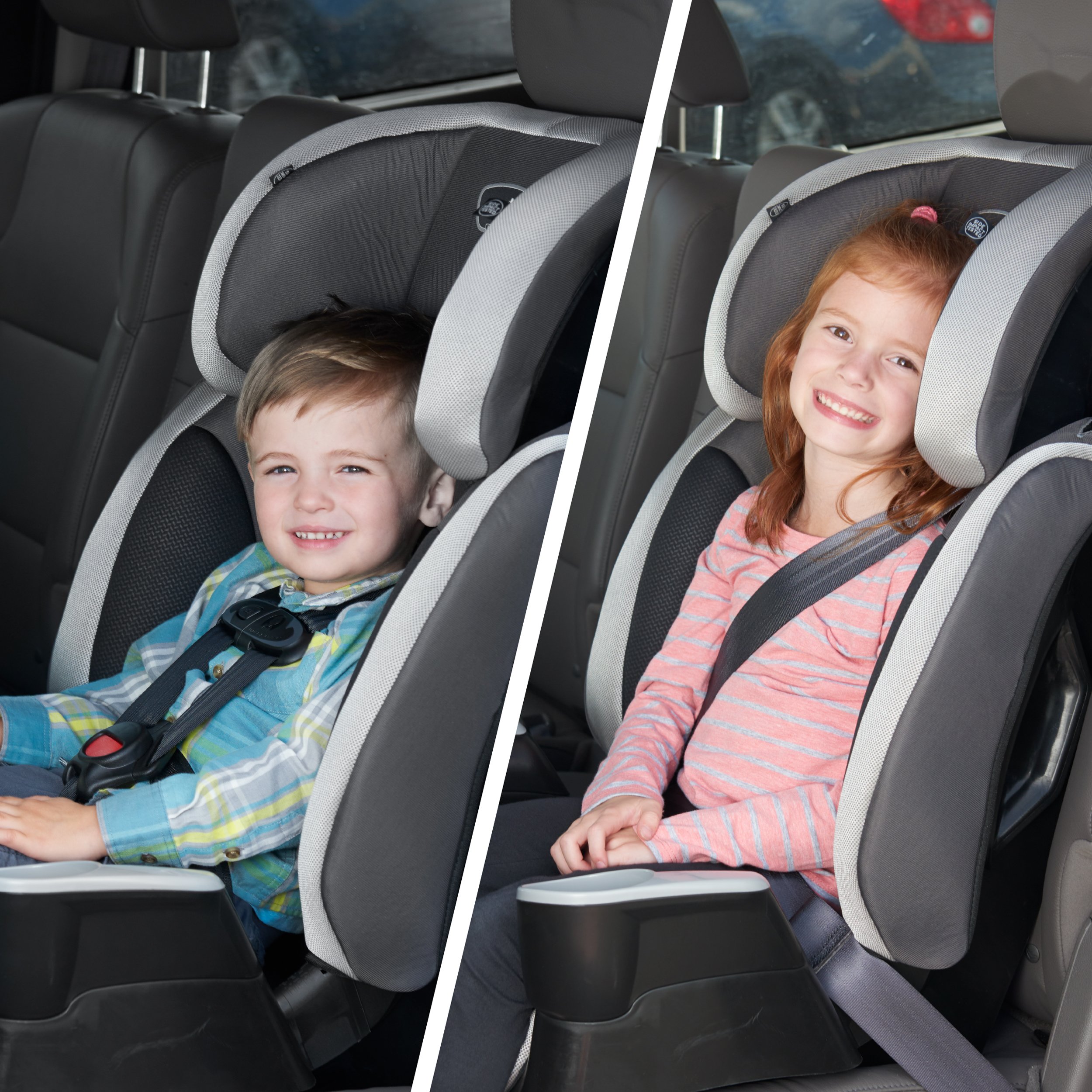 Evenflo Maestro Sport Harness Booster Car Seat for Kids - Convertible & Lightweight, Crestone Peaks Design | Safe for Travel, School & Family Road Trips