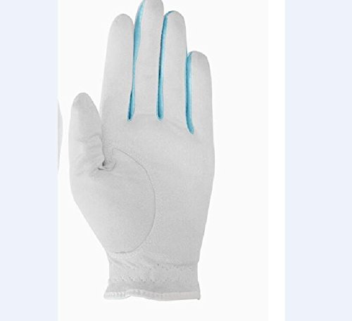 2-Pack White Women's Breathable Golf Gloves for Left & Right Hand - 7.5cm Length | Perfect for Practice, Tournaments & Outdoor Sports