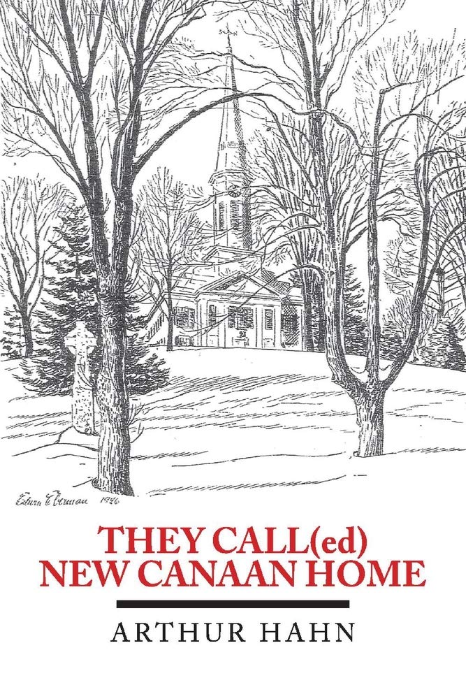 They Called New Canaan Home - Vintage Inspired Home Decor for Living Room, Bedroom & Office - Perfect for Farmhouse, Rustic & Cottage Style Interiors