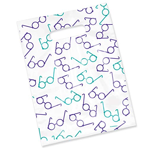 Scatter Glasses Bags - 100 Pack - Durable Optometry Office Supplies for Eye Exams & Vision Testing - Perfect for Optometrists, Ophthalmologists & Eye Clinics