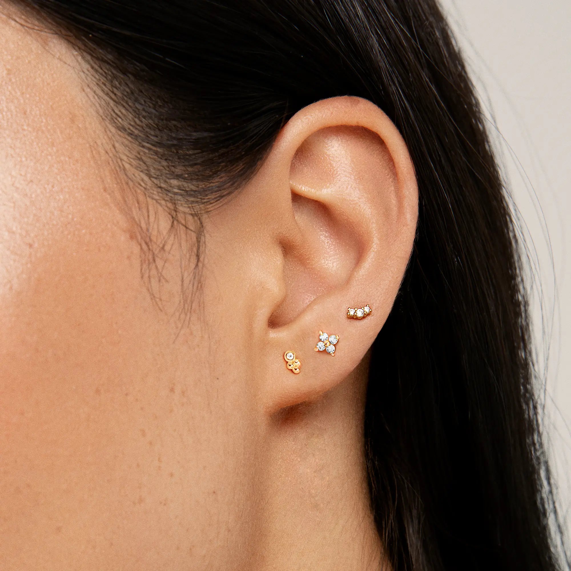 Clarity Stud Earrings - Sparkling Cubic Zirconia Earrings for Women | Perfect for Everyday Wear, Parties & Gifts