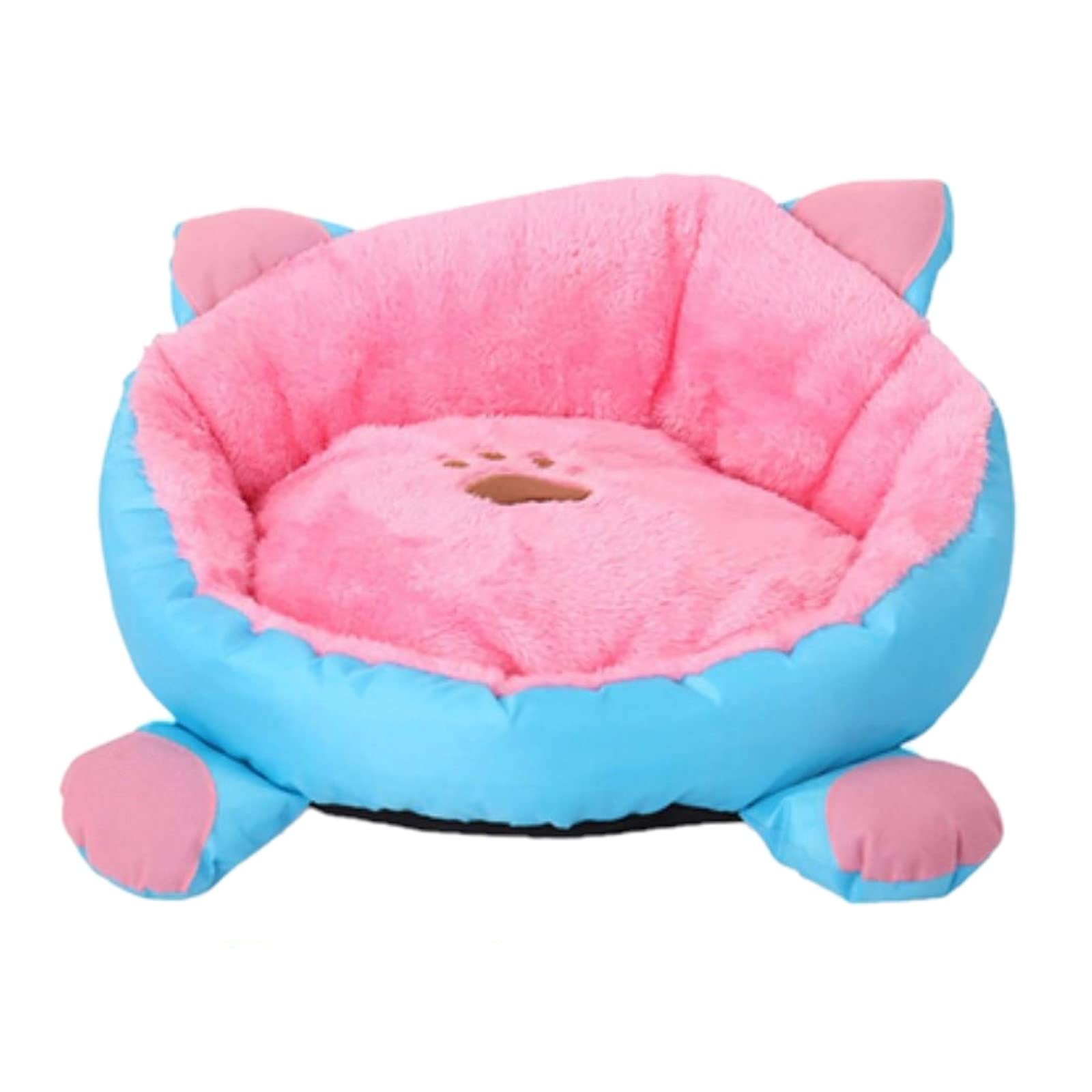 Soft & Cute Cat Bed House - Cozy Kitten Pet Bed with Sofa Basket Design - Perfect for Indoor Cats, Kittens & Small Pets - Ideal for Living Room, Bedroom & Pet Napping Areas