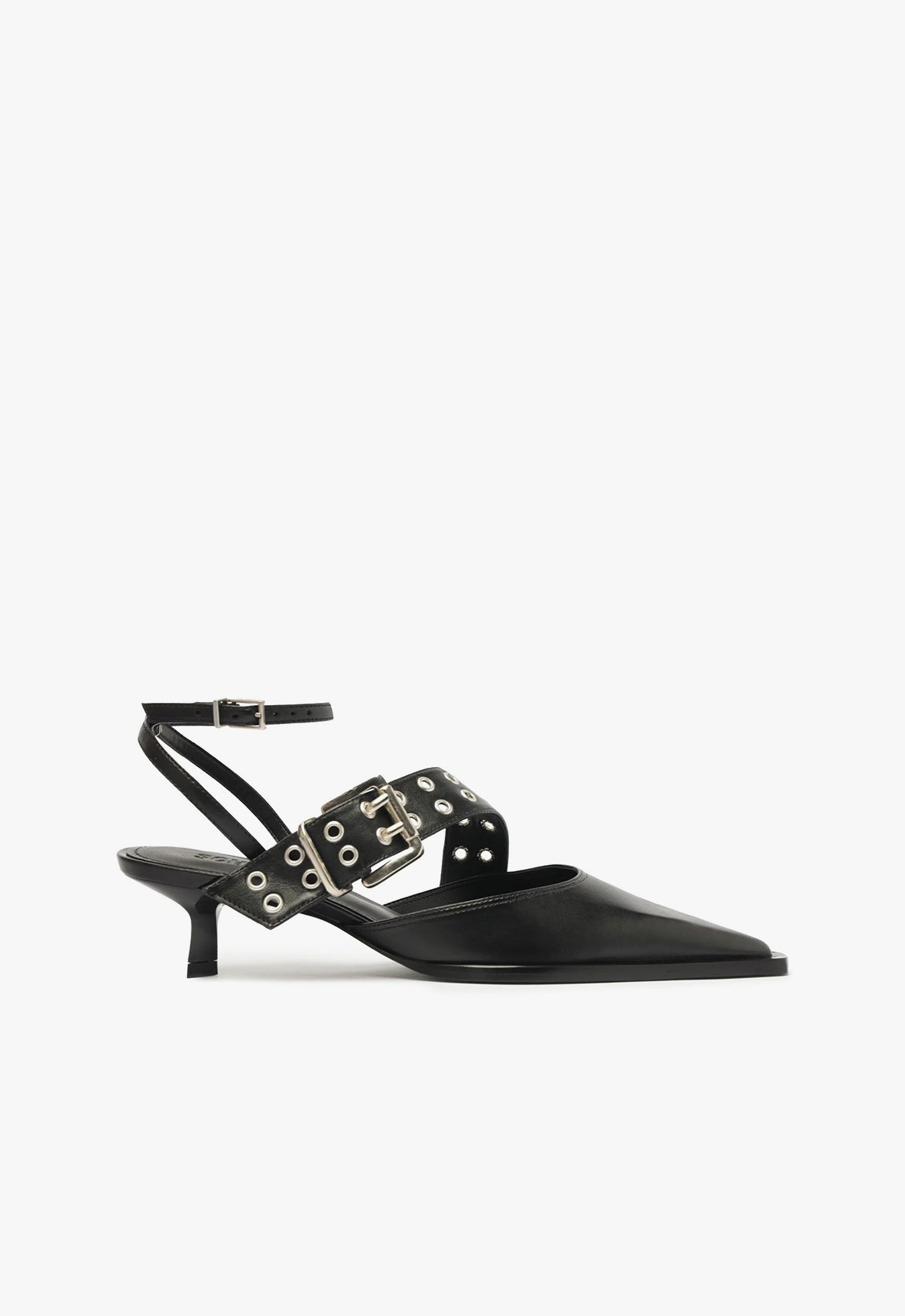Jess Atanado Leather Pump Women's Low Heel Shoes - Elegant & Comfortable for Office, Party & Daily Wear F24 S2199300190003