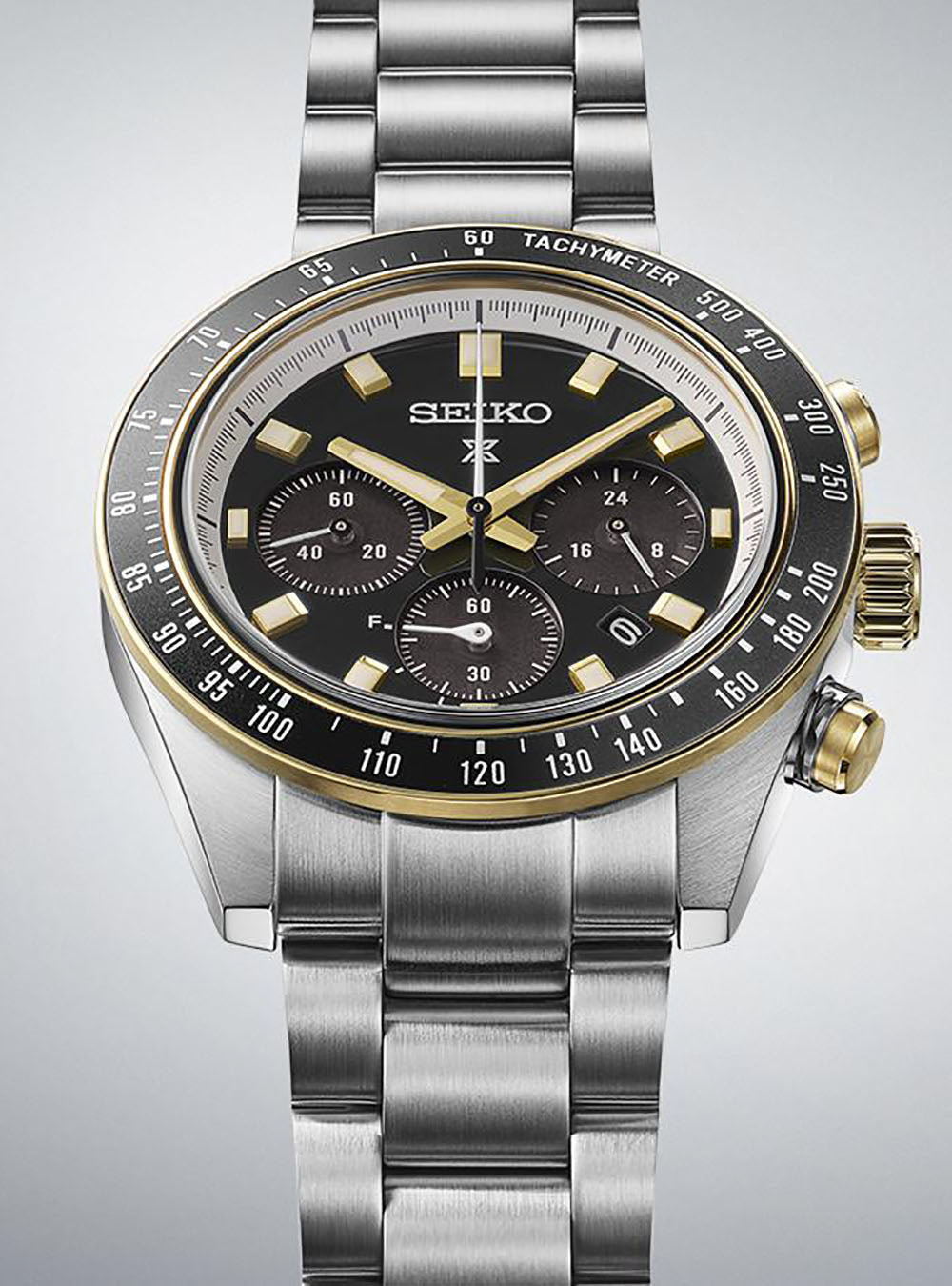 Seiko Prospex 'Circuit Race' Solar Speedtimer Chronograph Watch SBDL113 / SSC941 - Made in Japan JDM - Perfect for Racing Enthusiasts & Sports Lovers