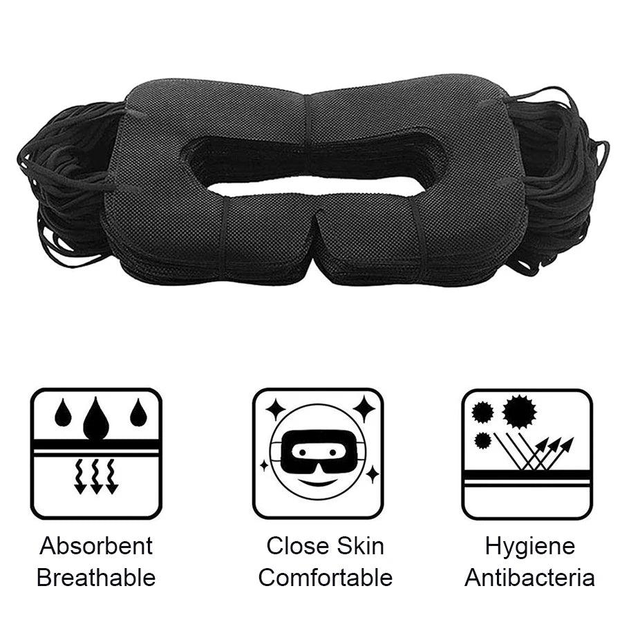 VR Eye Mask Cover for Meta Quest 2/3/3S - Comfortable Light-Blocking Accessory for Immersive Gaming & Relaxation