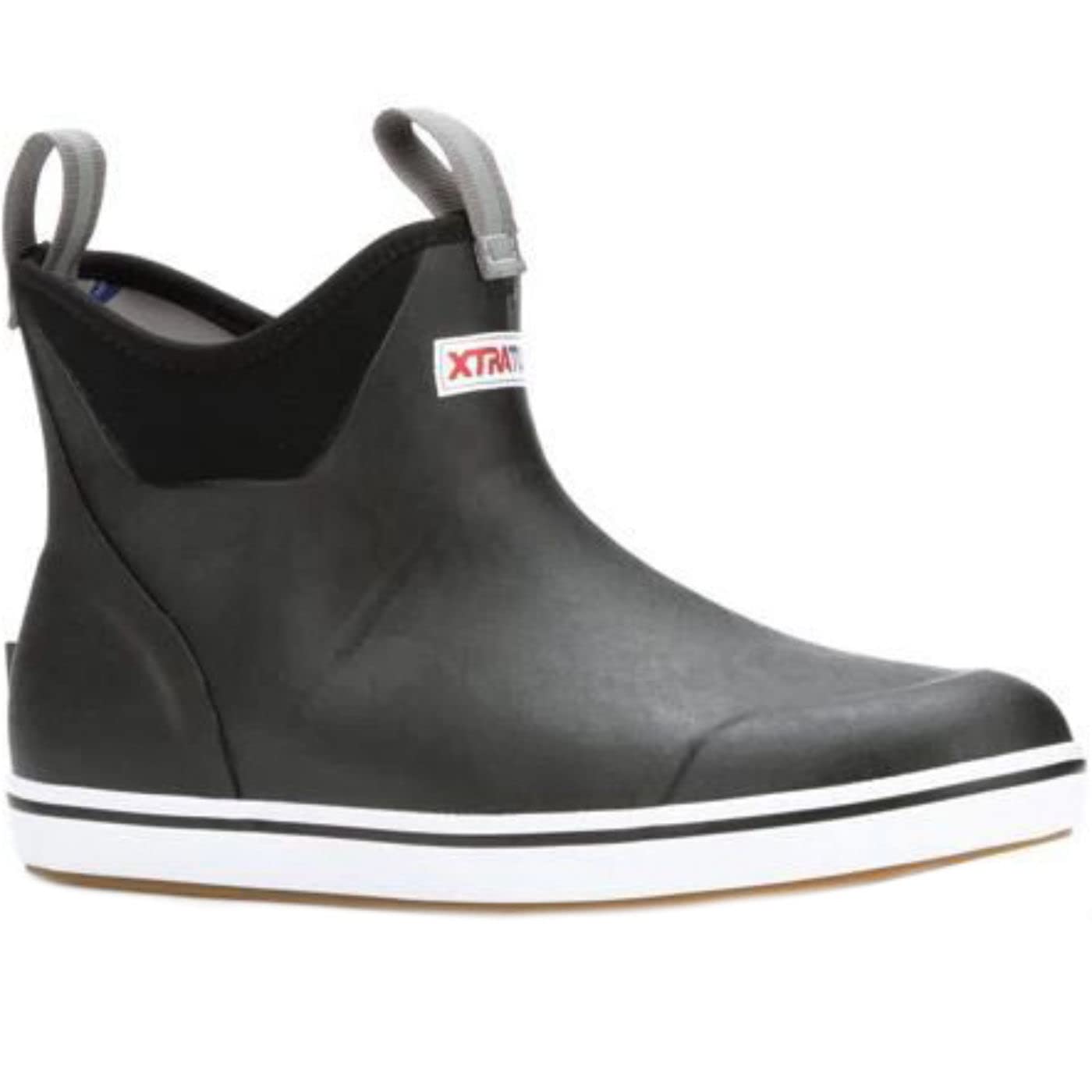 Xtratuf Women's 6-Inch Ankle Deck Boots - Waterproof Non-Slip Fishing & Work Boots for Outdoor Activities (Size 9 Wide US) - Perfect for Boating, Hiking, and Wet Conditions