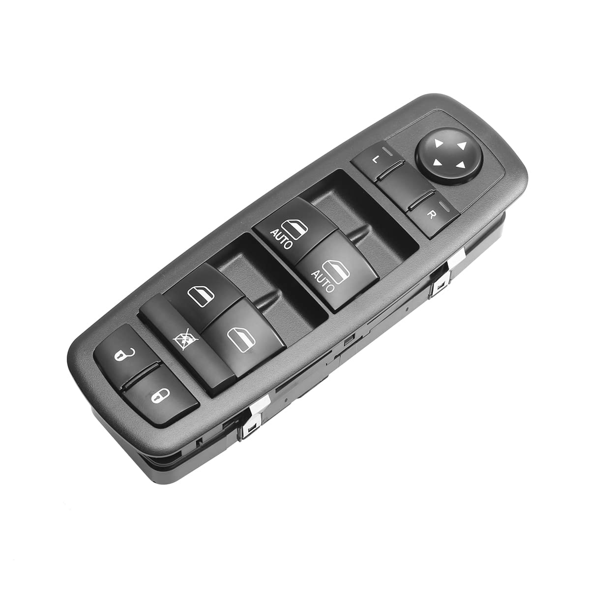 CENTAURUS Master Power Window Switch - Front Left Driver Side Replacement for 2011-2019 Dodge 200 300 Charger & Jeep Cherokee (Part# 68139805AB 68231805AA 68271206AB 68139805AD) - Easy DIY Installation for Car Window Control Repair