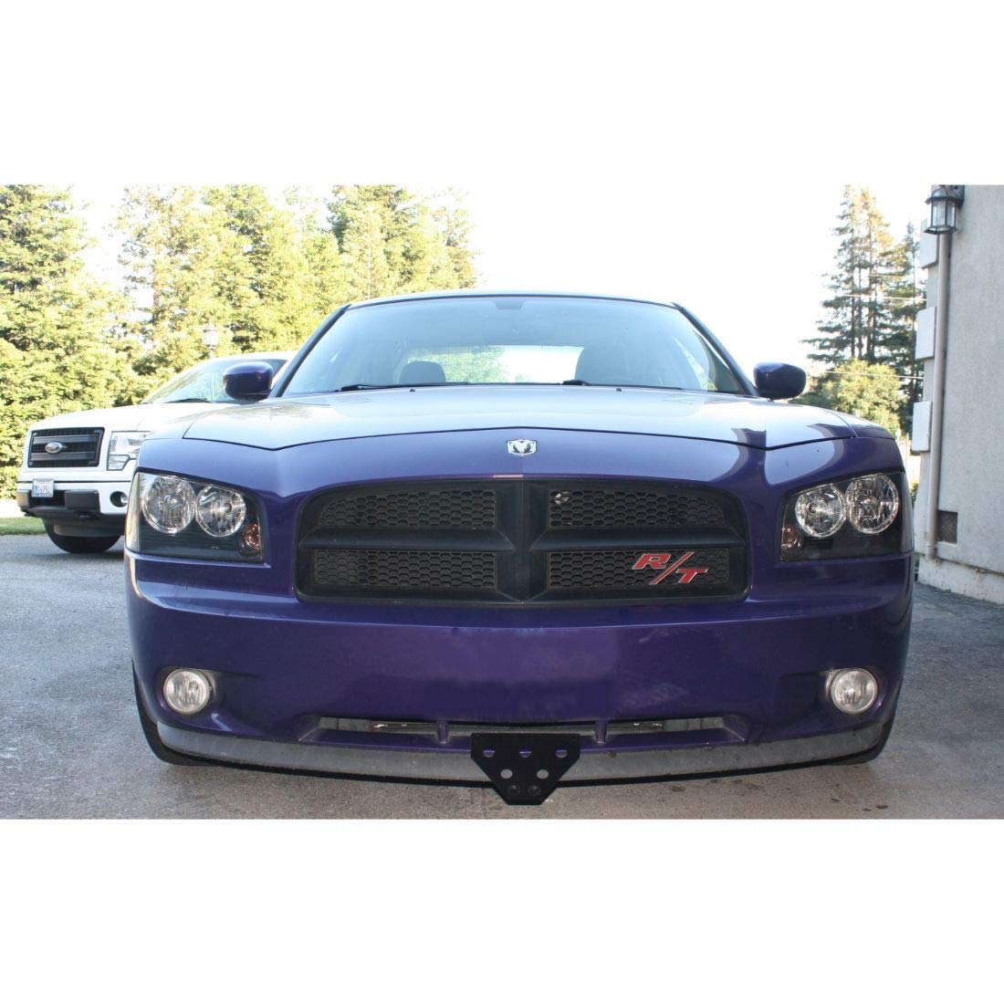 STO N SHO Front License Plate Bracket for 2006 Dodge Charger Daytona (SNS18b) - Durable & Easy Installation - Perfect for Street Parking Compliance & Car Shows