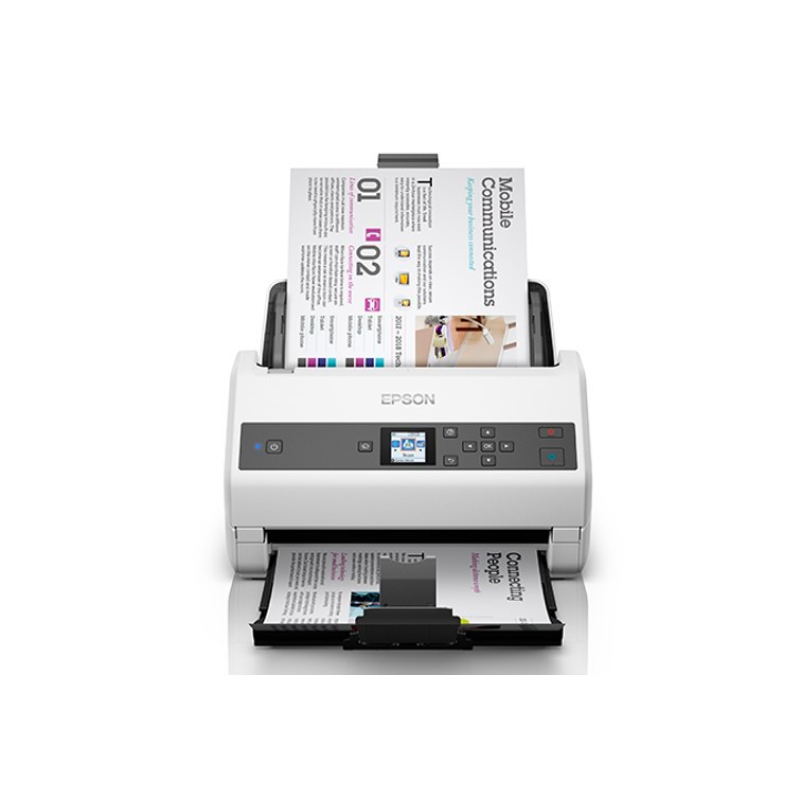 Epson WorkForce DS 970 A4 Duplex Sheet-Fed Document Scanner - High-Speed Scanning for Office & Home Use, Perfect for Digitizing Documents, Receipts & Photos