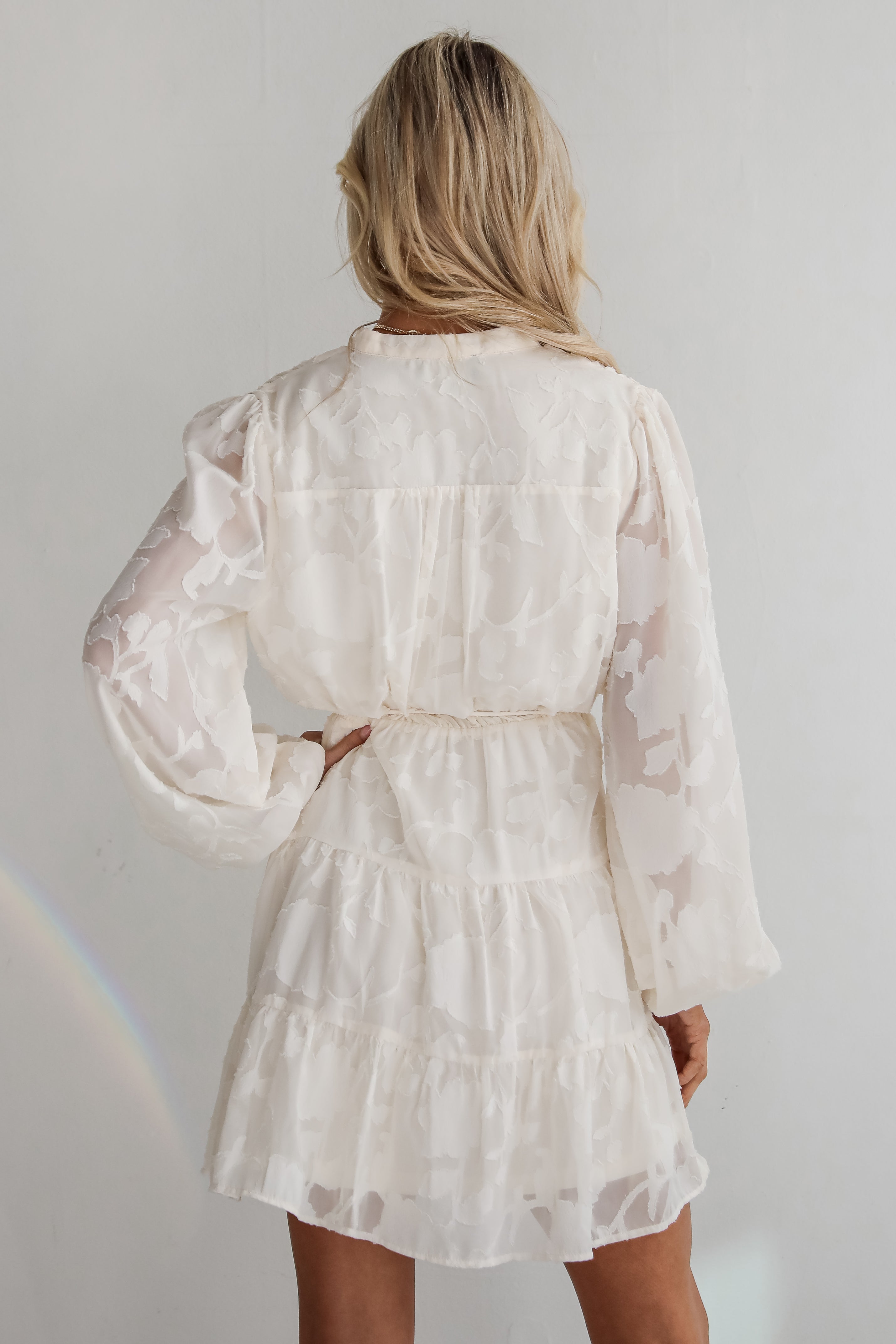 Beauty Icon Floral Tiered Mini Dress - Women's Elegant Summer Party Dress for Weddings, Cocktails & Date Nights