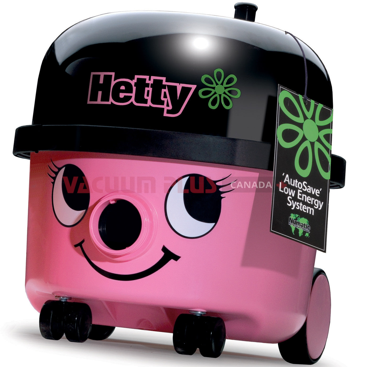 Numatic Hetty HET200 Canister Vacuum Cleaner - Powerful & Lightweight for Hard Floors & Carpets | Perfect for Home Cleaning & Pet Hair Removal