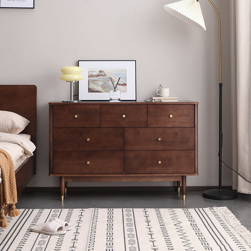 Scandinavian Style Danielle SWEDEN 4-Drawer Chest Commode - White, Black, Gray, Blue - Perfect for Bedroom, Living Room & Nursery Storage