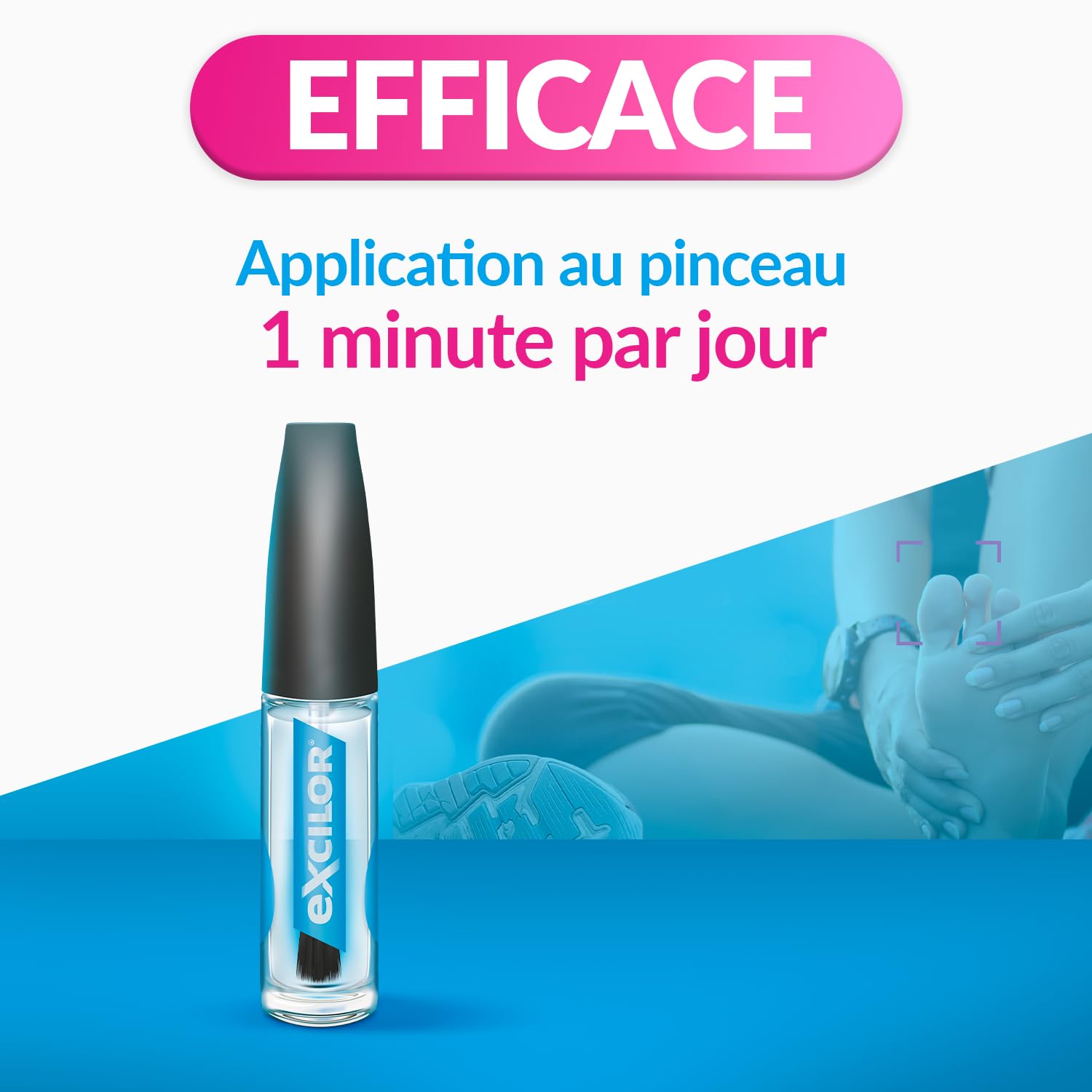 Excilor Fungal Nail Treatment - Effective Medical Solution for Toenail & Fingernail Fungus - Perfect for Athletes, Swimmers & Active Lifestyles