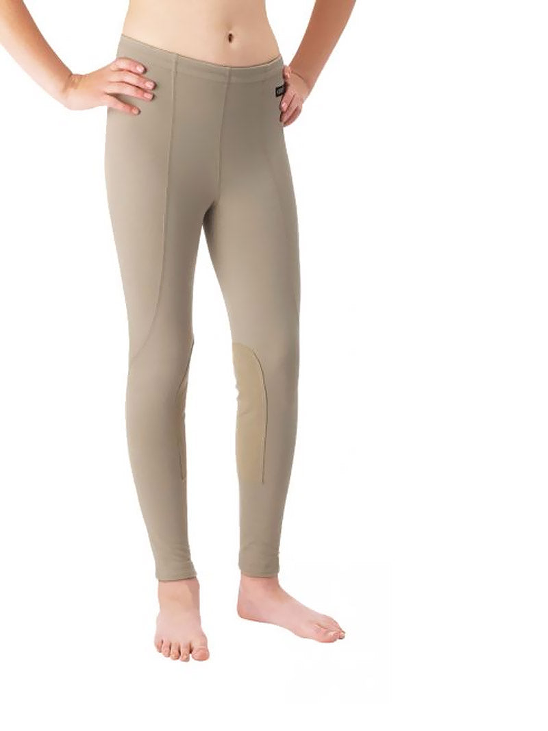 Kerrits 60500 Kids Performance Riding Tights - Tan, Black or Blue - Equestrian Horseback Riding & Show Jumping Apparel