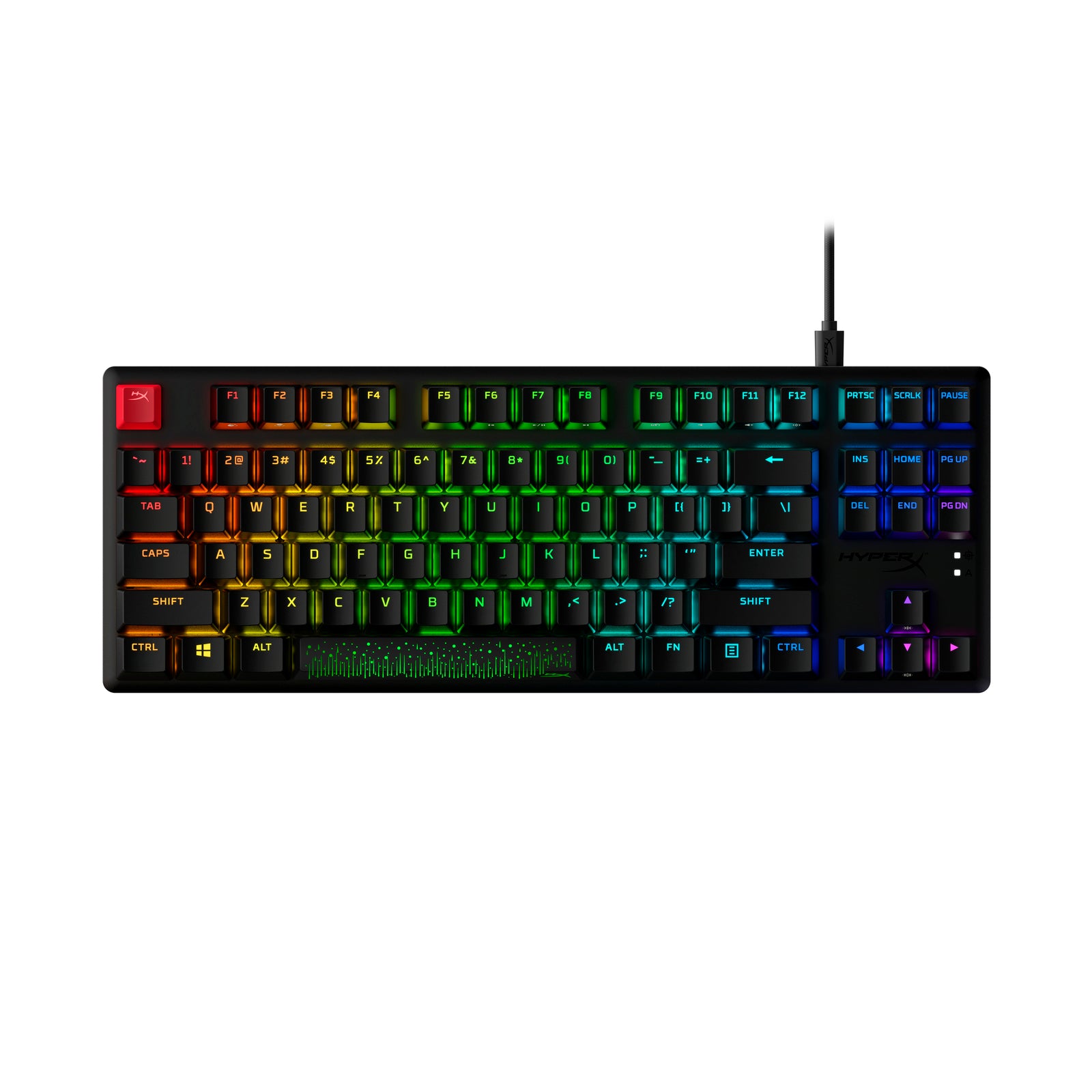 HyperX Alloy Origins Core PBT Mechanical Gaming Keyboard with HX Red Switches - Perfect for PC Gaming, Esports & Typing