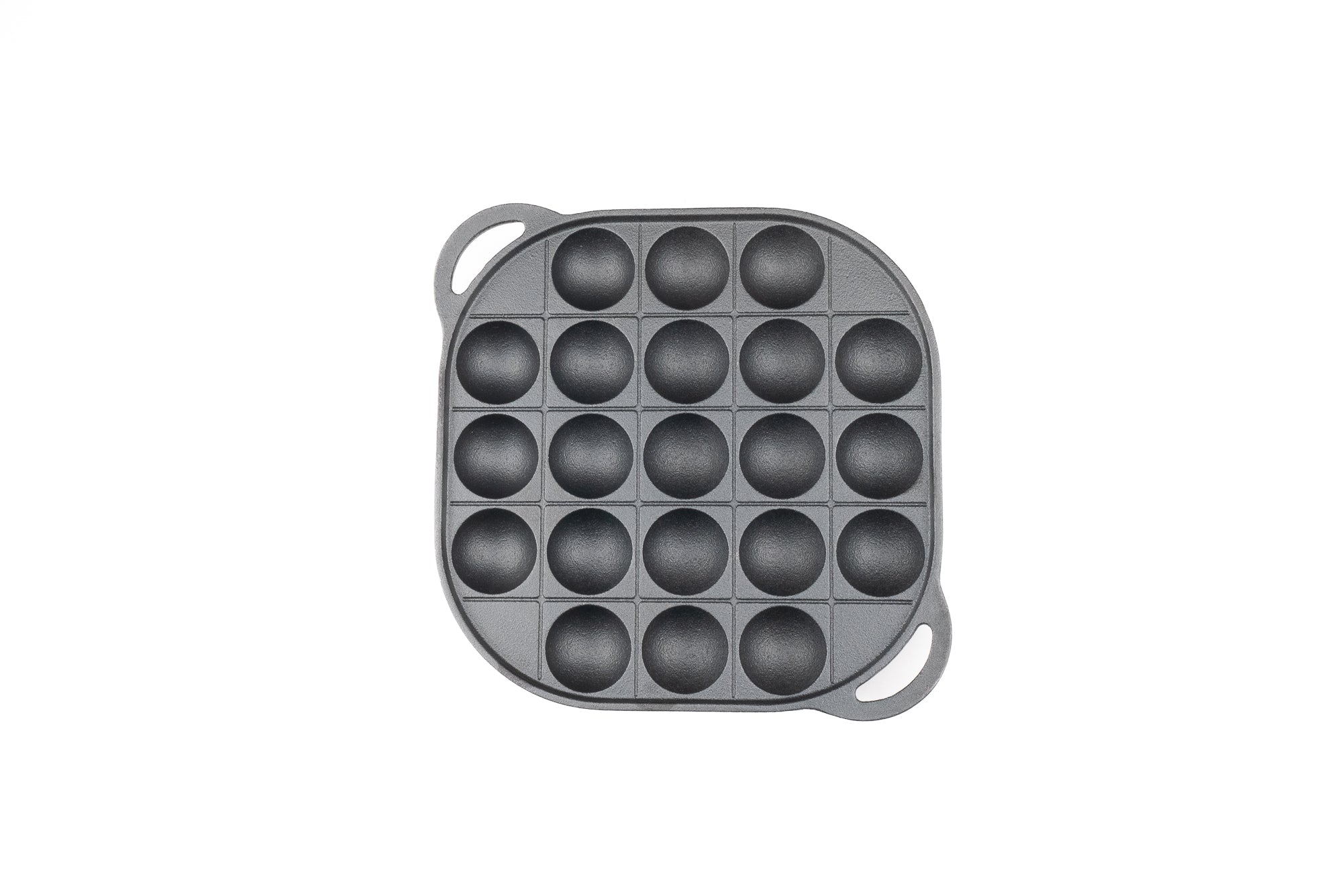 Premium Pearl Metal Cast Iron Takoyaki Plate - 21 Hole Japanese Octopus Ball Maker - Perfect for Home Cooking, Street Food Parties & Asian Cuisine Lovers