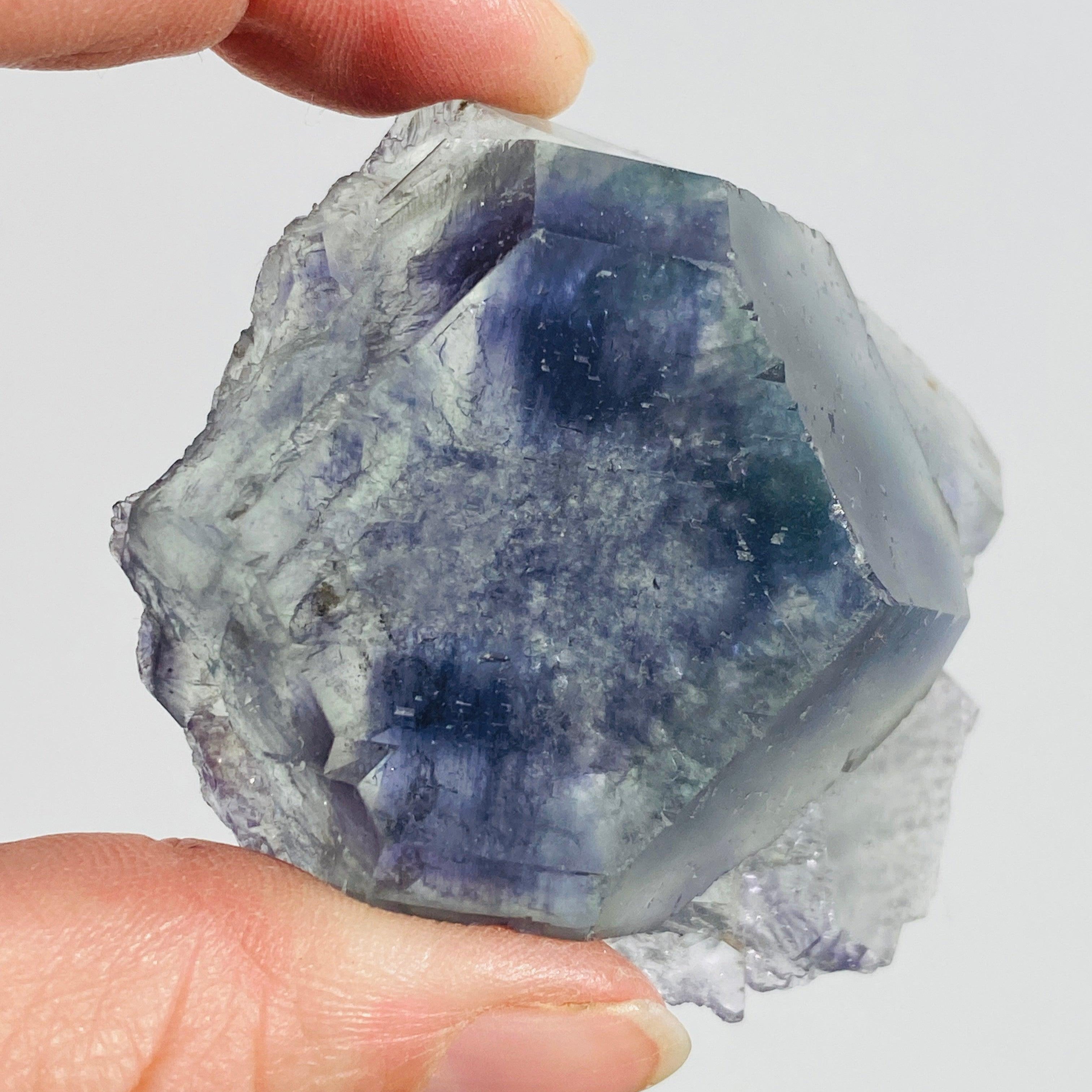 Natural Rainbow Fluorite Crystal Specimen - FLU 05 | Healing Stone for Meditation, Energy Work & Home Decor