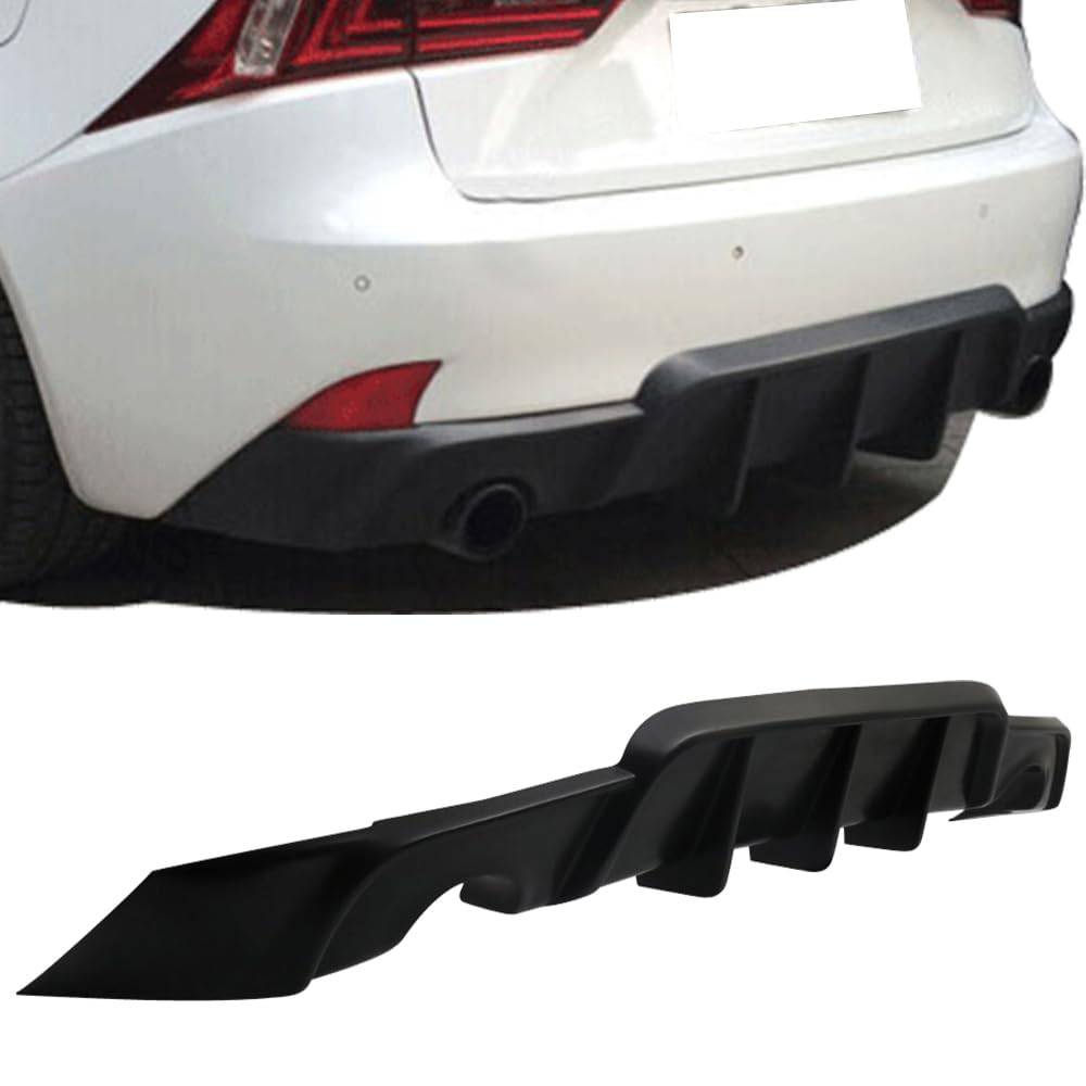 2014-2016 Lexus IS250 IS350 DMR Walker Style Rear Bumper Lip Diffuser - High Quality PU Material - Perfect for Car Modifications & Performance Upgrades