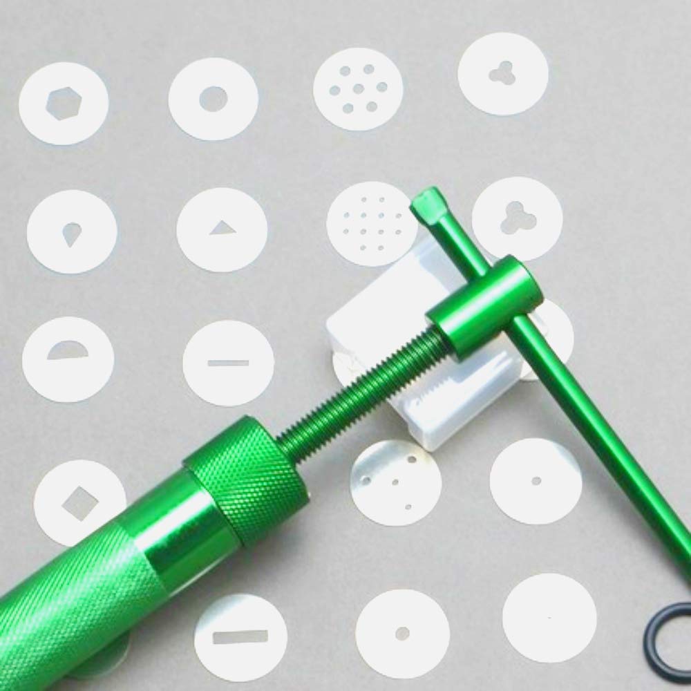 Miniature Alloy Rotary Clay Extruder - Durable Multifunctional Polymer Clay Tool for Sculpting, Pottery & DIY Crafts | Perfect for Ceramic Artists, Jewelry Making & Home Decor Projects
