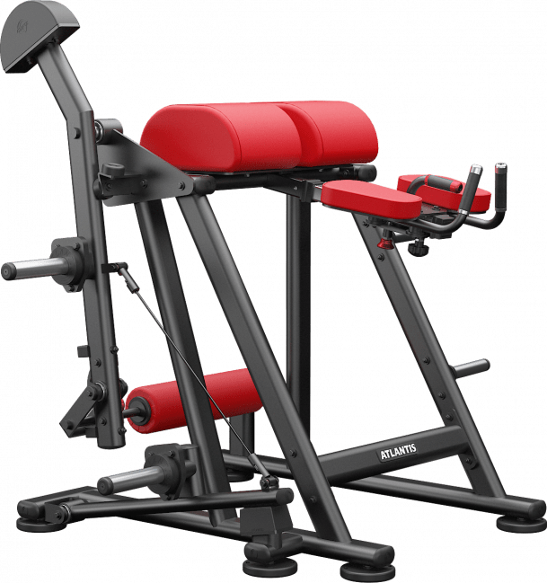 ATLANTIS Reverse Hyper Extension Machine for Home Gym - Strength Training Equipment for Lower Back & Glutes - Perfect for CrossFit, Powerlifting & Rehabilitation Workouts