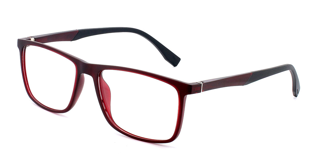 Stylish MZ07 06 Rectangular Reading Glasses - Contemporary Design with Accented Frame for Men & Women | Perfect for Reading, Computer Use, and Office Work