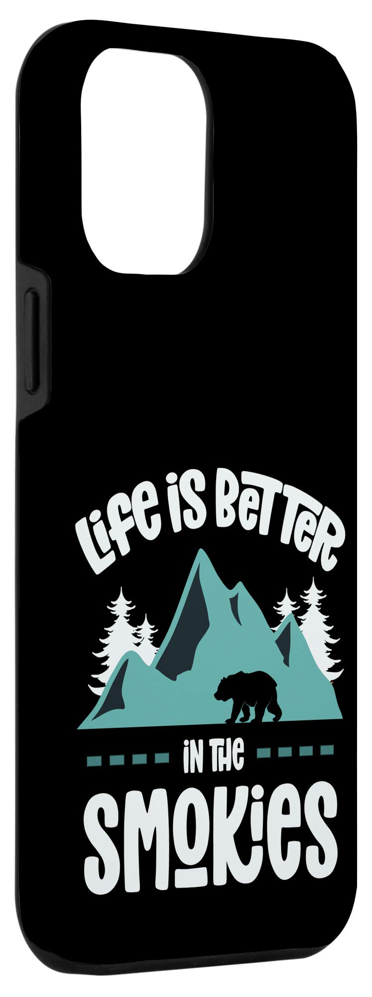 iPhone 12 Pro Max Case - Premium Smoky Mountains Bear Design Protective Phone Cover for Outdoor Enthusiasts | Perfect for Hiking, Camping & Nature Lovers