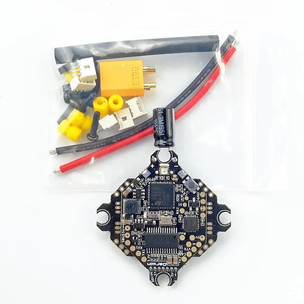 DarwinFPV 15A 1-3S F411 Ultralight Whoop AIO Flight Controller for Baby Ape Pro Drone - Perfect for FPV Racing and Indoor Flying