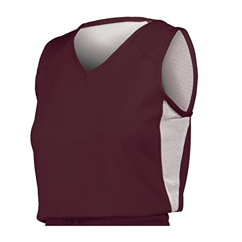 Maroon/White