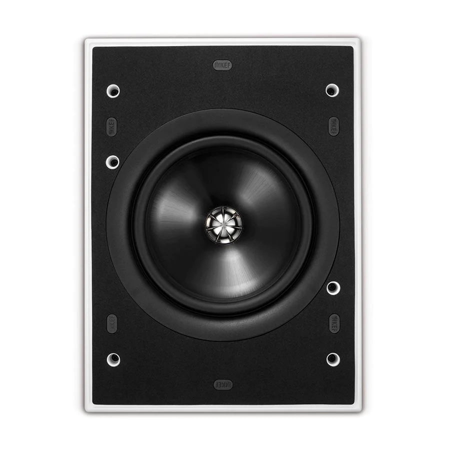 KEF Ci200QL 8-Inch In-Wall Speaker - High Performance Home Audio System for Living Room, Home Theater & Surround Sound