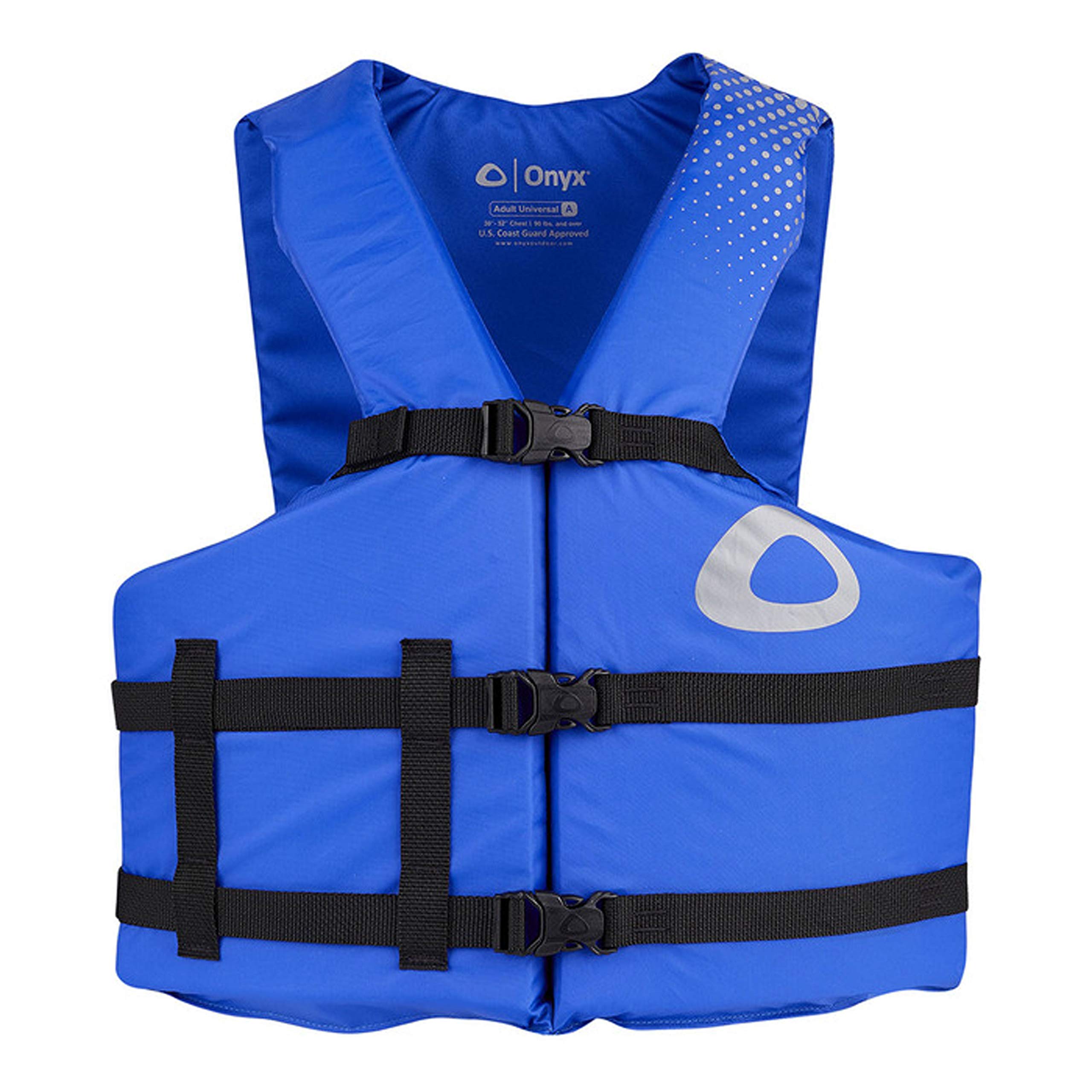 Onyx Comfort General Purpose Boating Life Jacket for Adults - USCG Approved PFD for Kayaking, Fishing & Water Sports - Adjustable & Durable Safety Vest for Men & Women