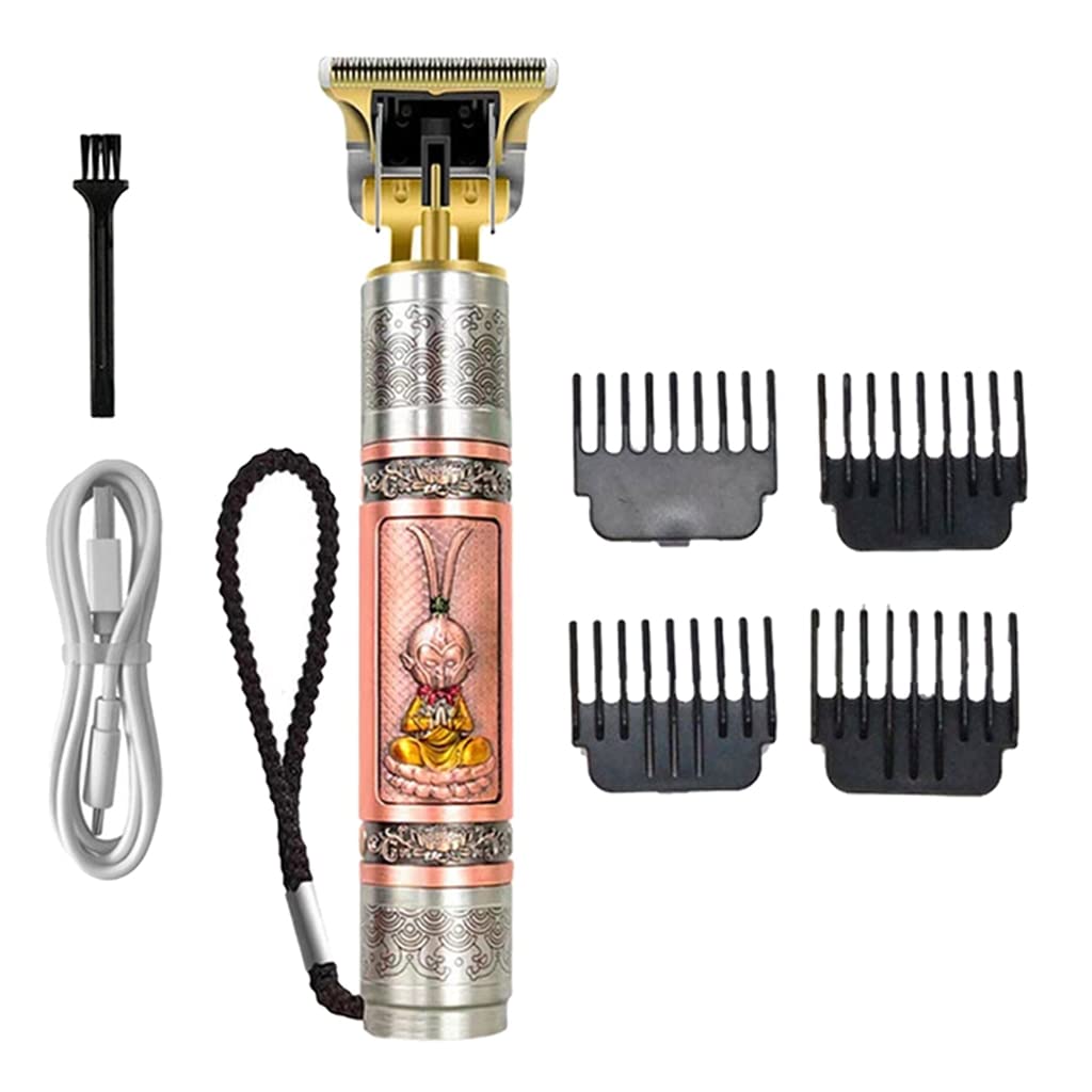 Professional Rechargeable Hair Clippers for Men - Electric Hair Trimmer & Beard Shaver with Cordless Design | Perfect for Home Barbering, Salon Use & Personal Grooming