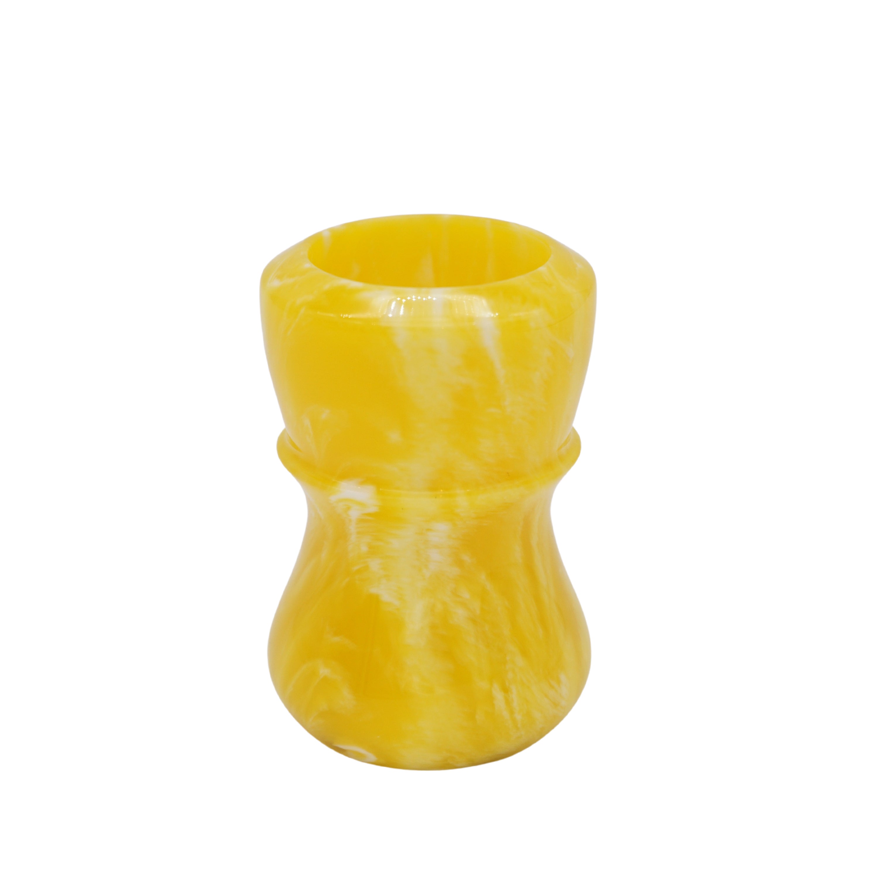 Premium Lemon Drop Handcrafted Shaving Brush Handle - Fits 24mm & 26mm Knots - Perfect for Wet Shaving & Grooming Gifts for Men