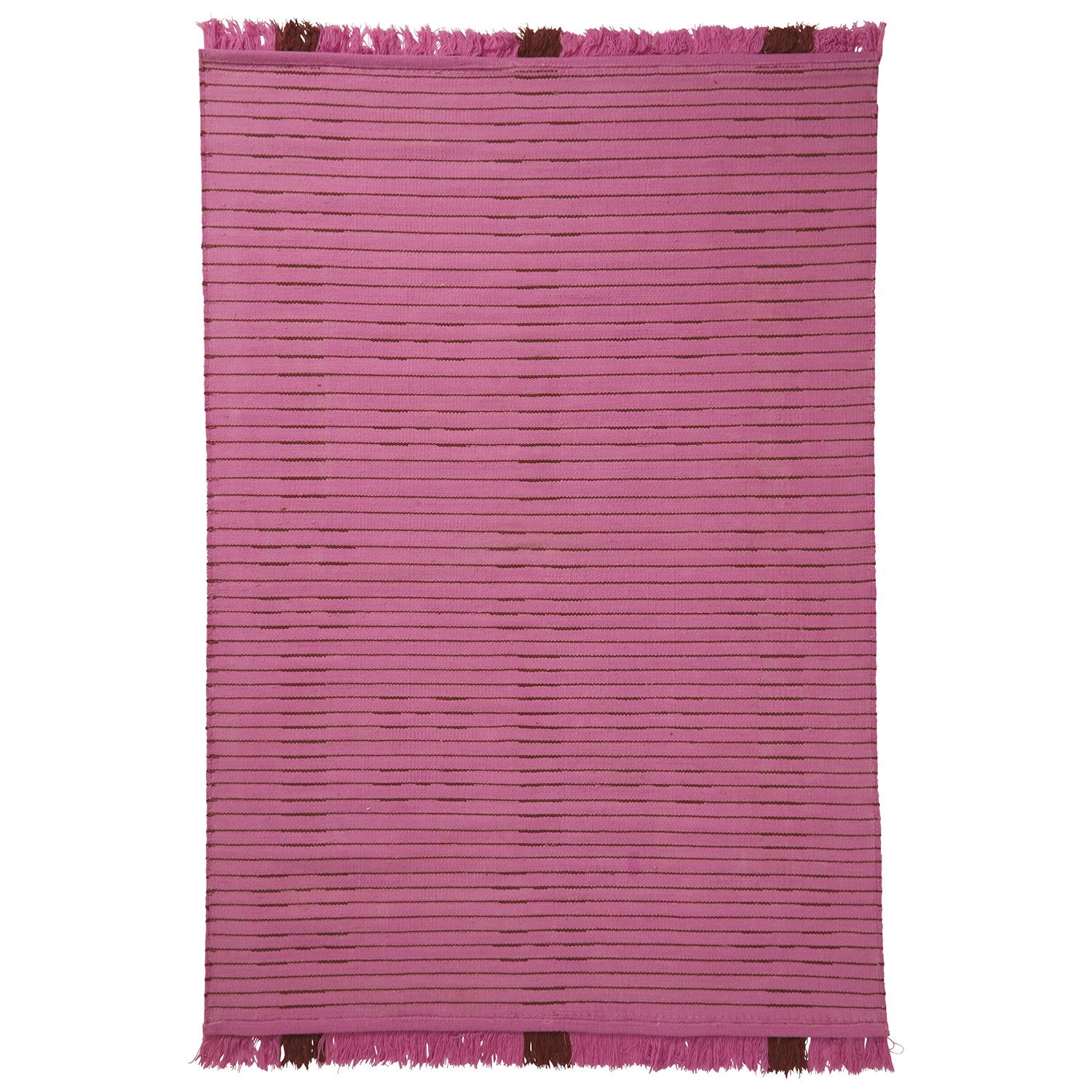 Luxury Hira Tufted Rug in Rosewater - Soft & Durable Handmade Area Rug for Living Room, Bedroom, or Office Decor