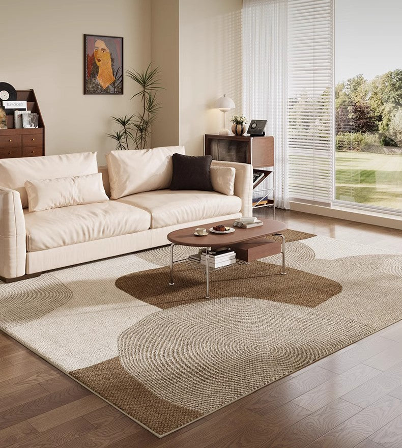 Abstract Geometric Contemporary Modern Rugs - Extra Large Area Rugs for Living Room & Bedroom Decor - Perfect for Bohemian Home, Office or Dorm Room