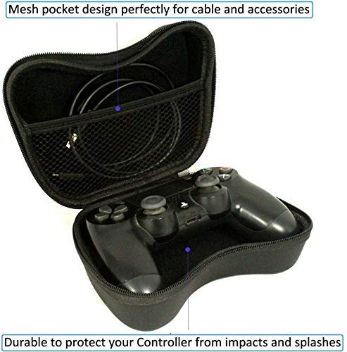 Universal Travel EVA Game Controller Carrying Case for Xbox One/Xbox 360/PS3/PS4/PS2 - Durable Protective Storage Box for Gaming Accessories - Perfect for Travel, Home Storage & Gaming Parties