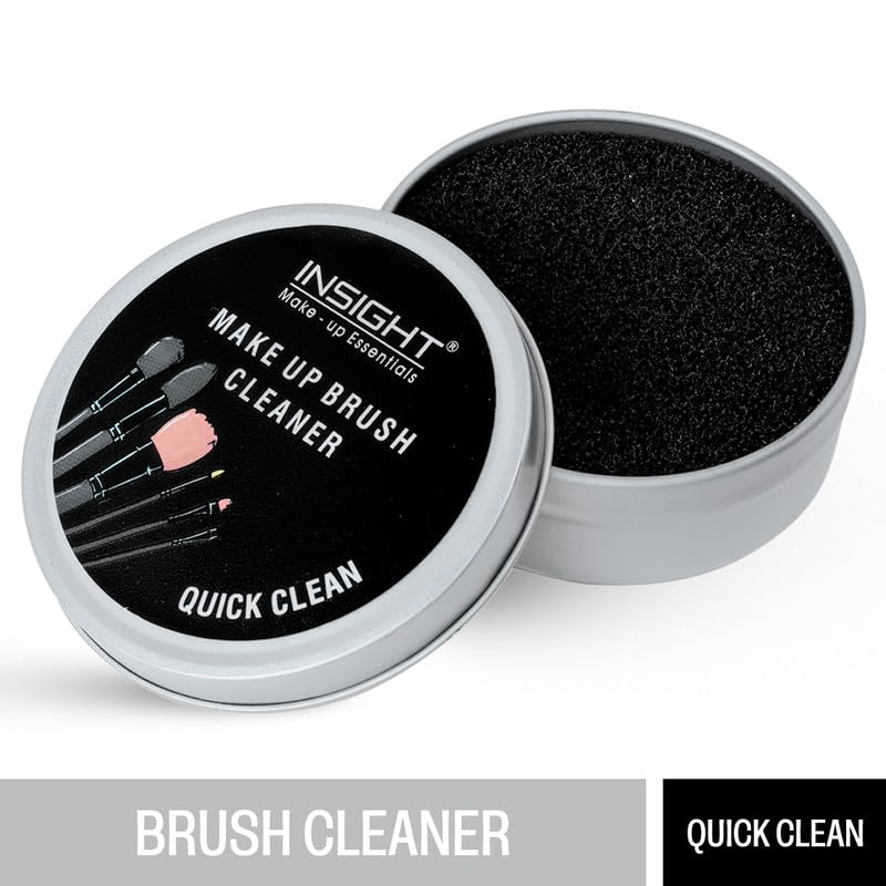 Insight Cosmetics Makeup Brush Cleaner (1 Piece) - Gentle & Effective Brush Cleaning Solution for Daily & Professional Use